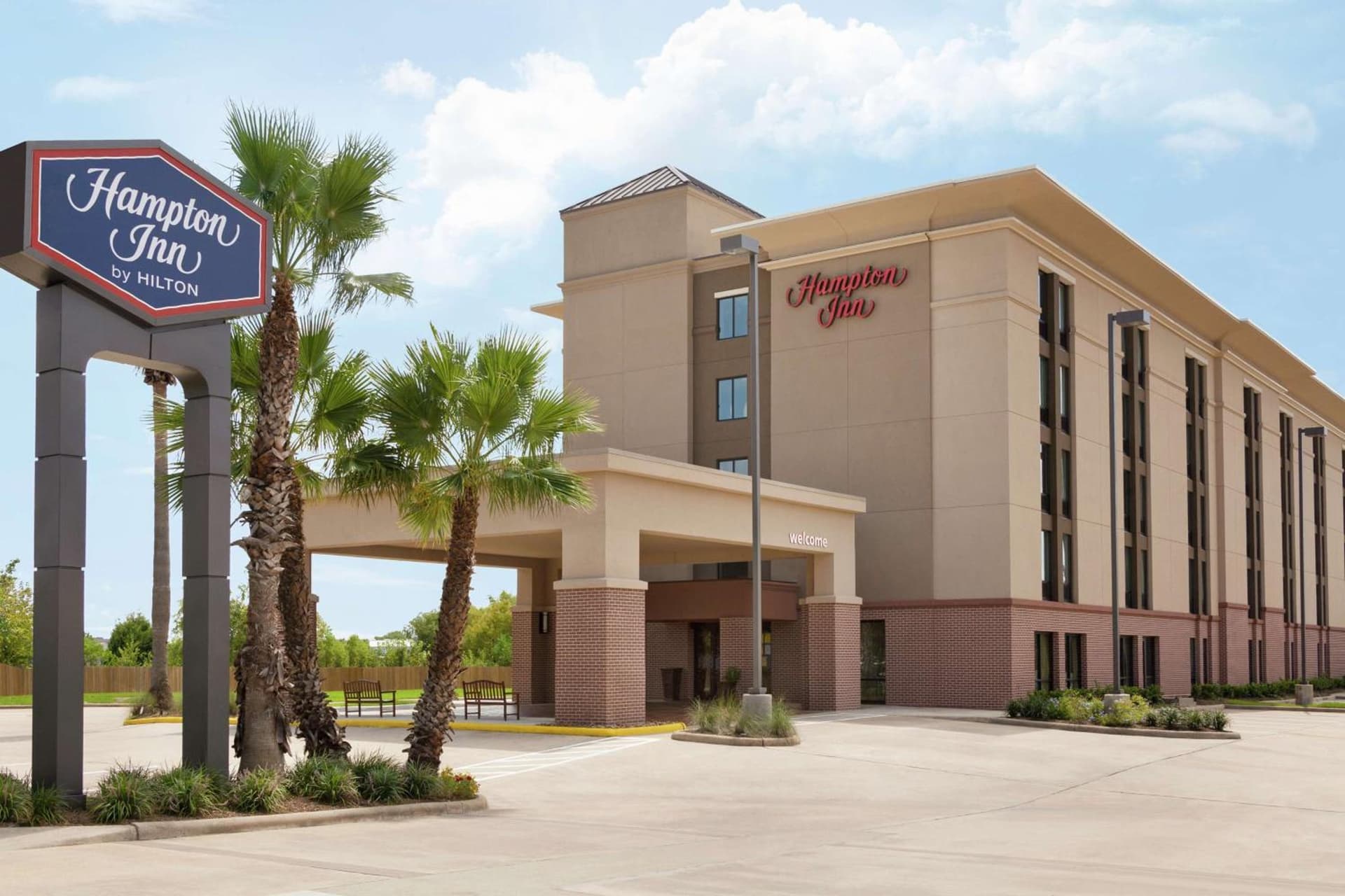 Hampton Inn Houston Hobby Airport featured exterior or lobby in Houston, TX — similar hotel