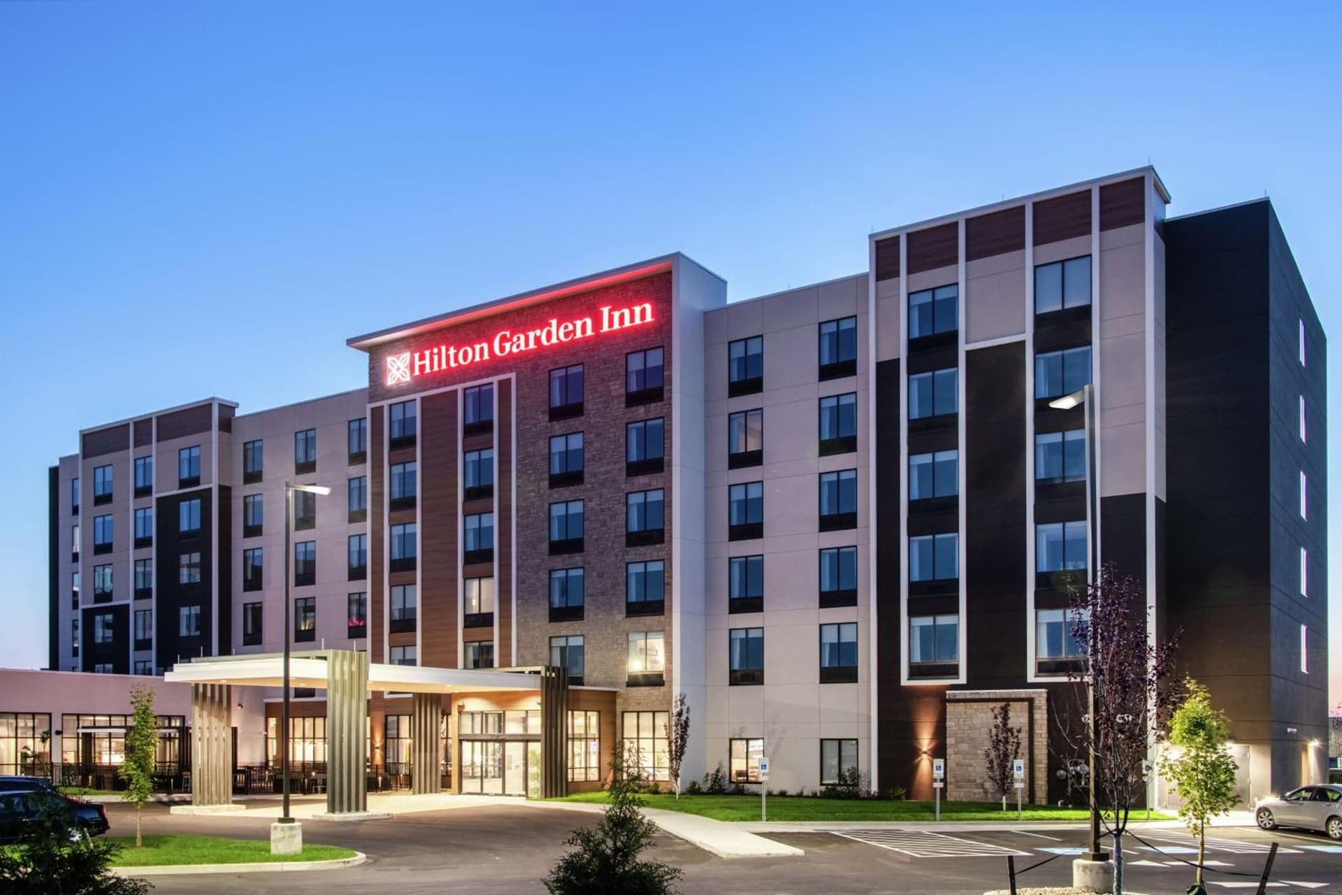 Hilton Garden Inn Pittsburgh Area Beaver Valley, Pa featured exterior or lobby in Monaca, PA — similar hotel