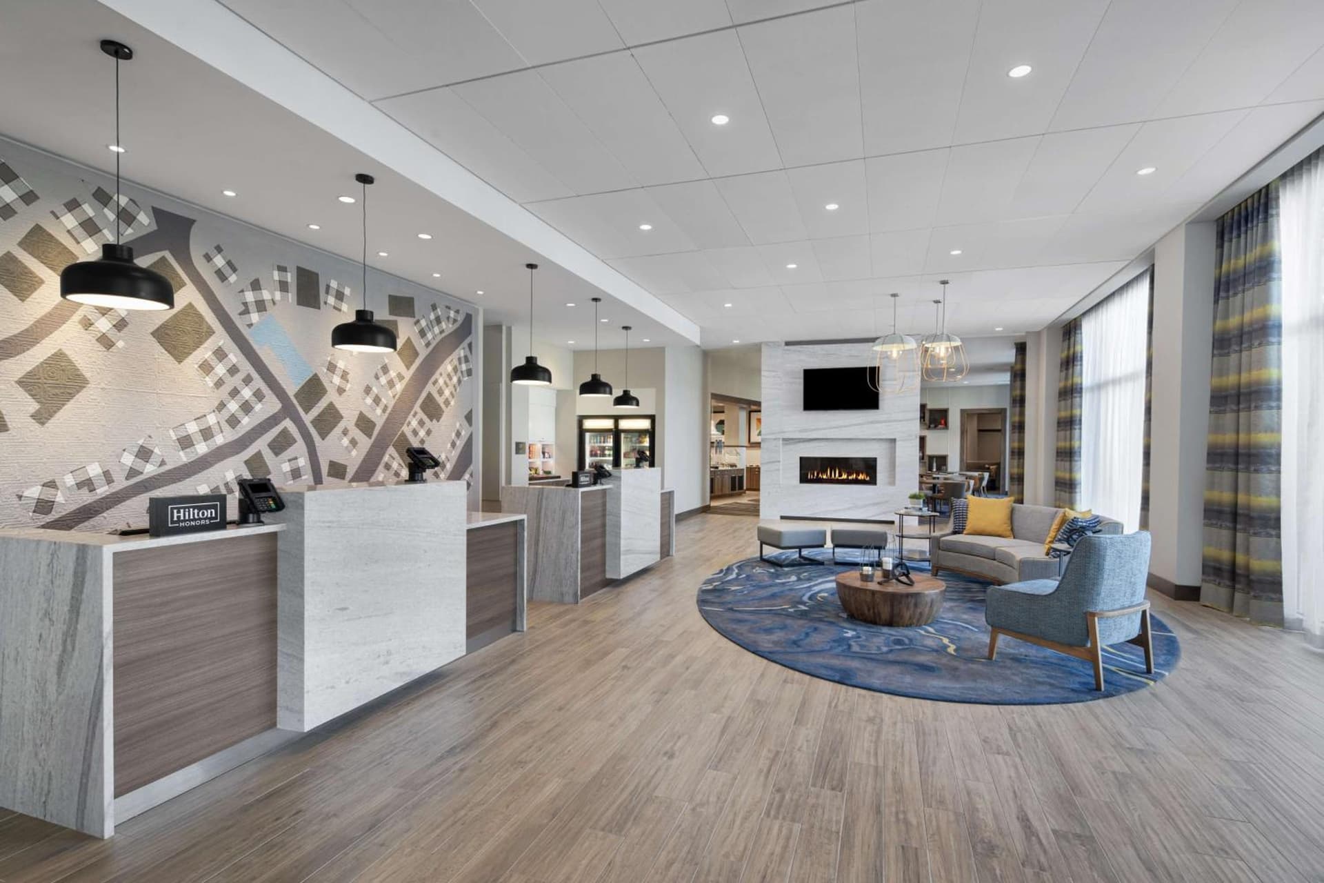 Homewood Suites by Hilton Boston Woburn interior in Woburn, MA — gallery photo 2