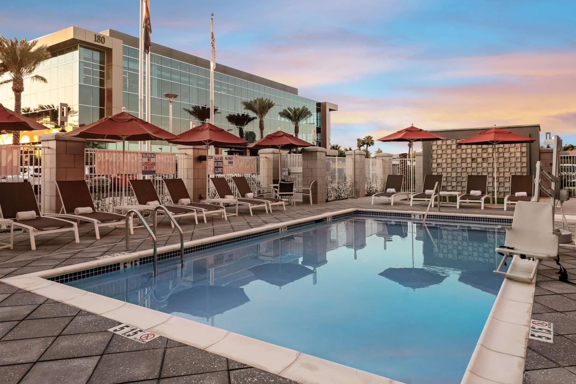 Hilton Garden Inn Chandler Downtown property views in Chandler, AZ — gallery photo 3