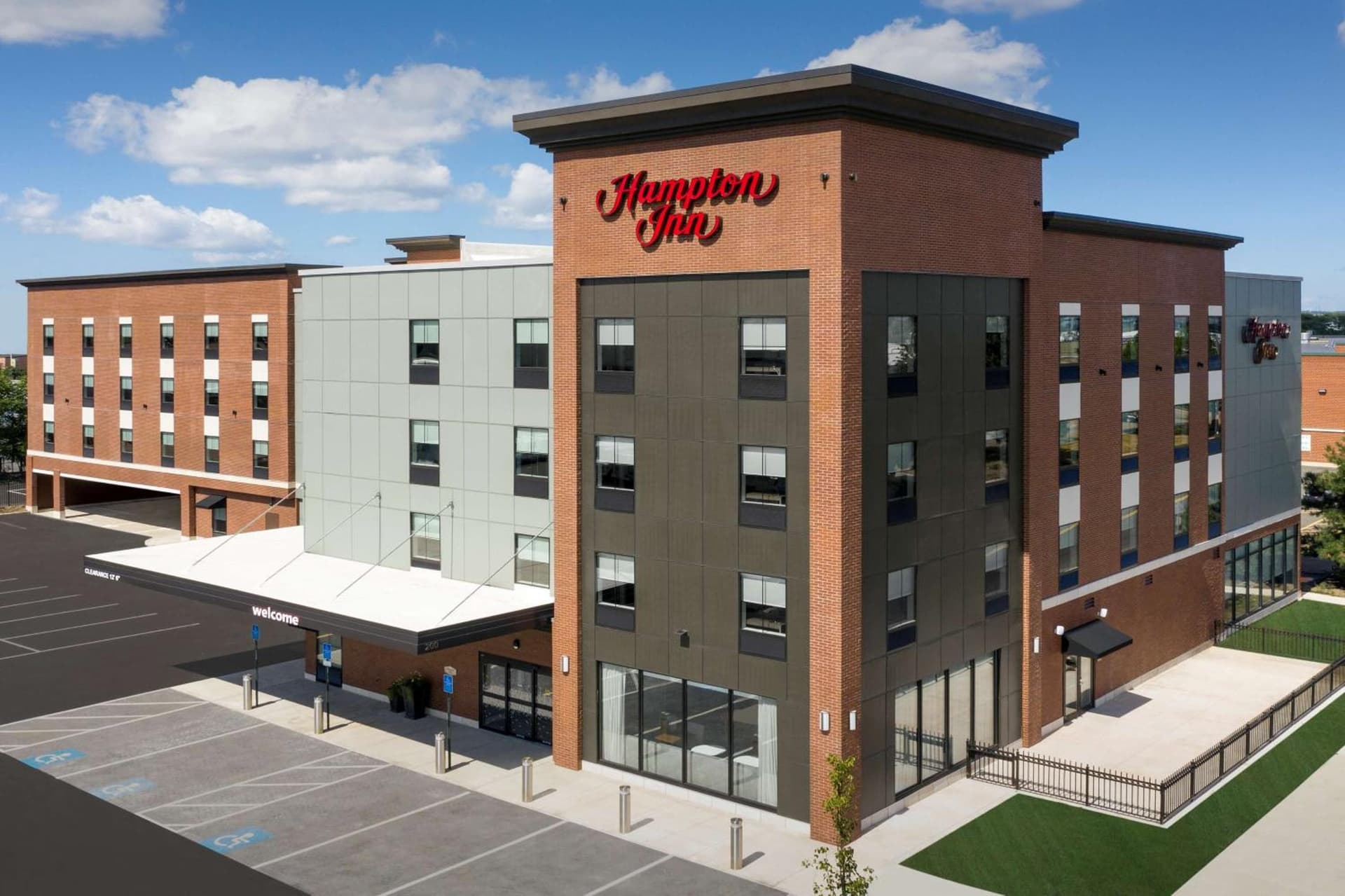 Hampton Inn Boston Logan Airport Chelsea featured exterior or lobby in Chelsea, MA — similar hotel