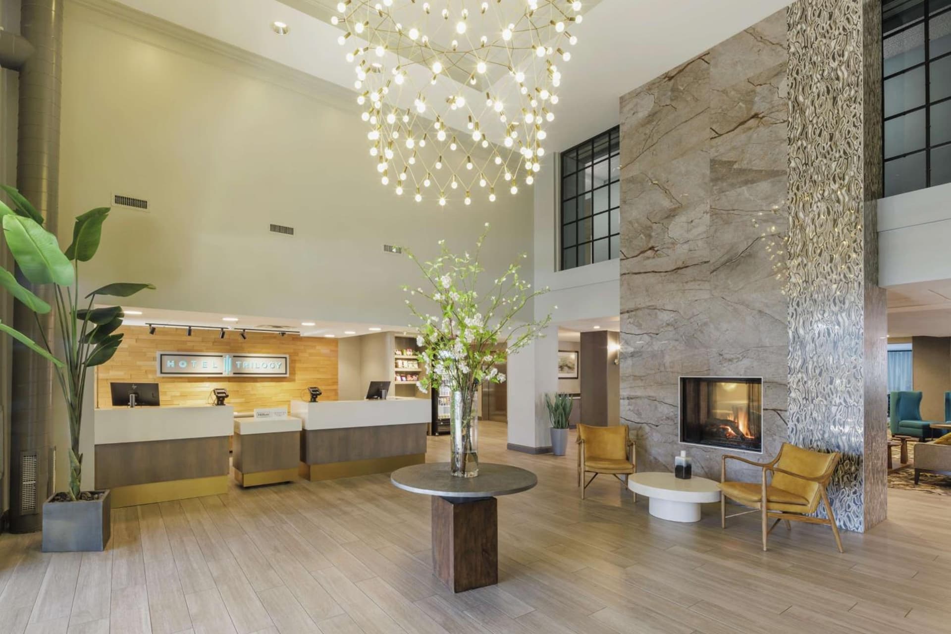 Hotel Trilogy Albany Airport, Tapestry Collection by Hilton interior in Latham, NY — gallery photo 2