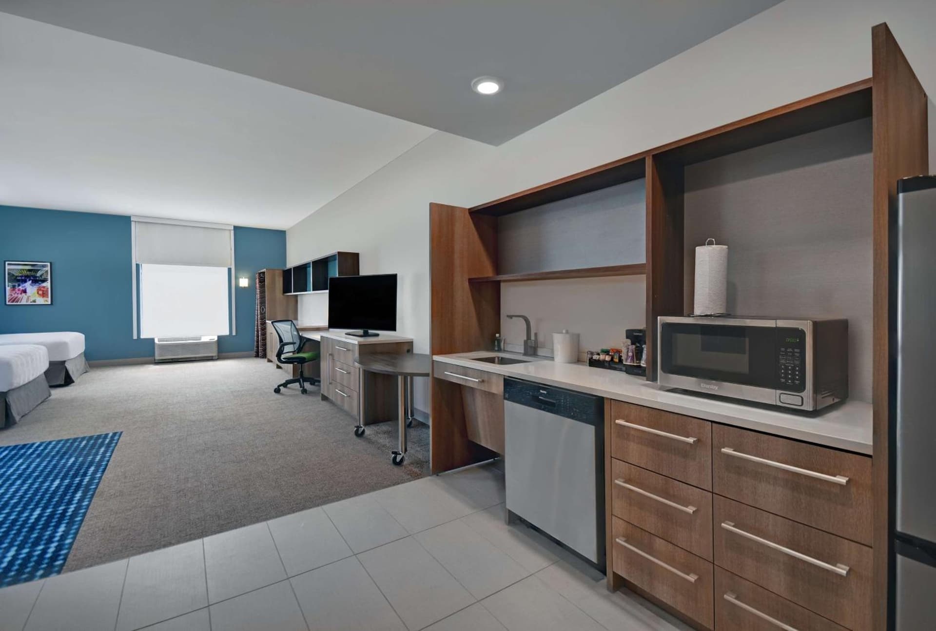 Home2 Suites By Hilton Raleigh North I-540 property views in Raleigh, NC — gallery photo 3