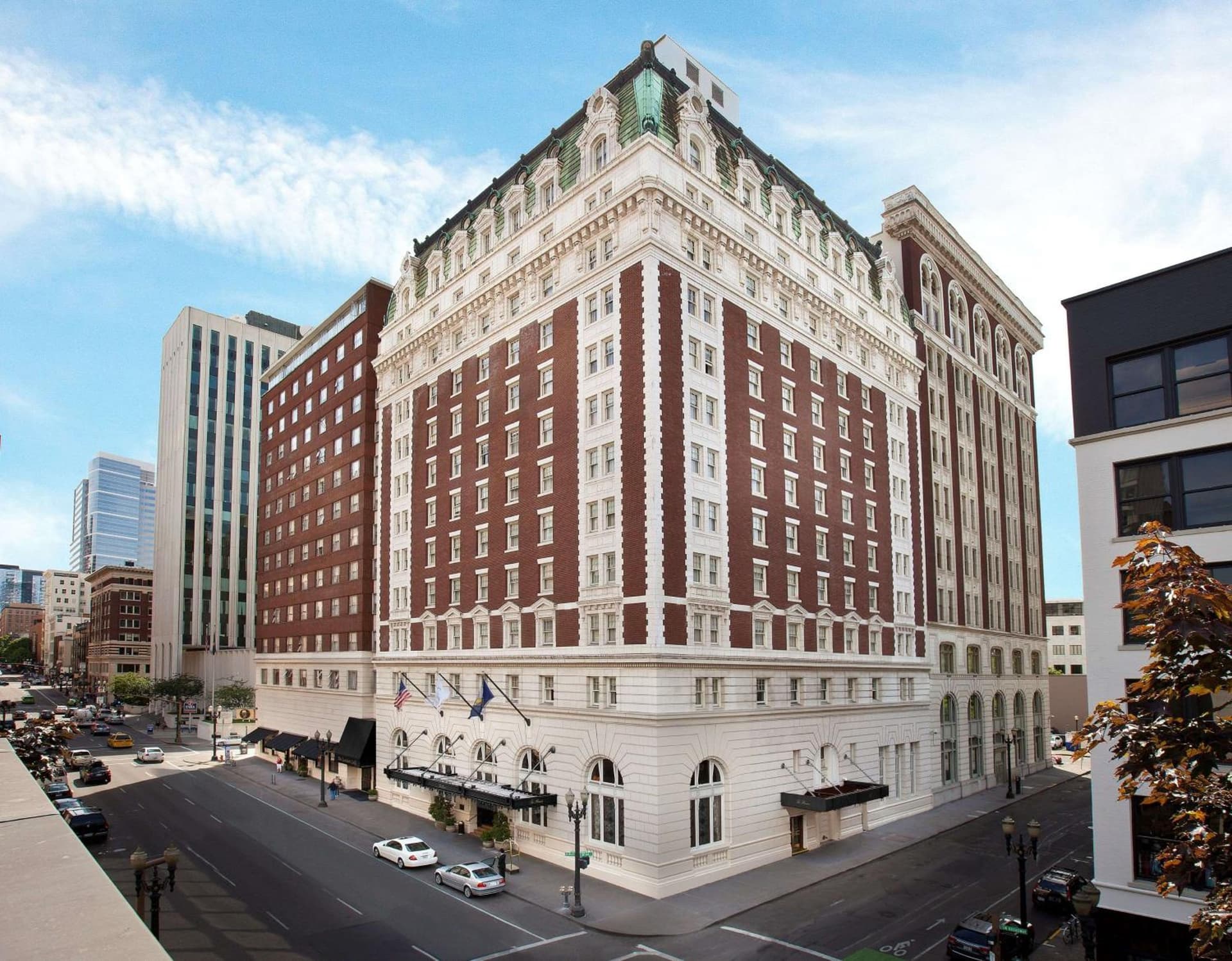 The Benson Portland, Curio Collection by Hilton property views in Portland, OR — gallery photo 3