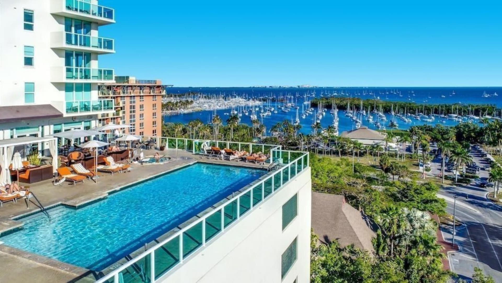 Balcony Ocean Views - Pool, Gym, Wi-Fi & Parking property views in Miami, FL — gallery photo 3