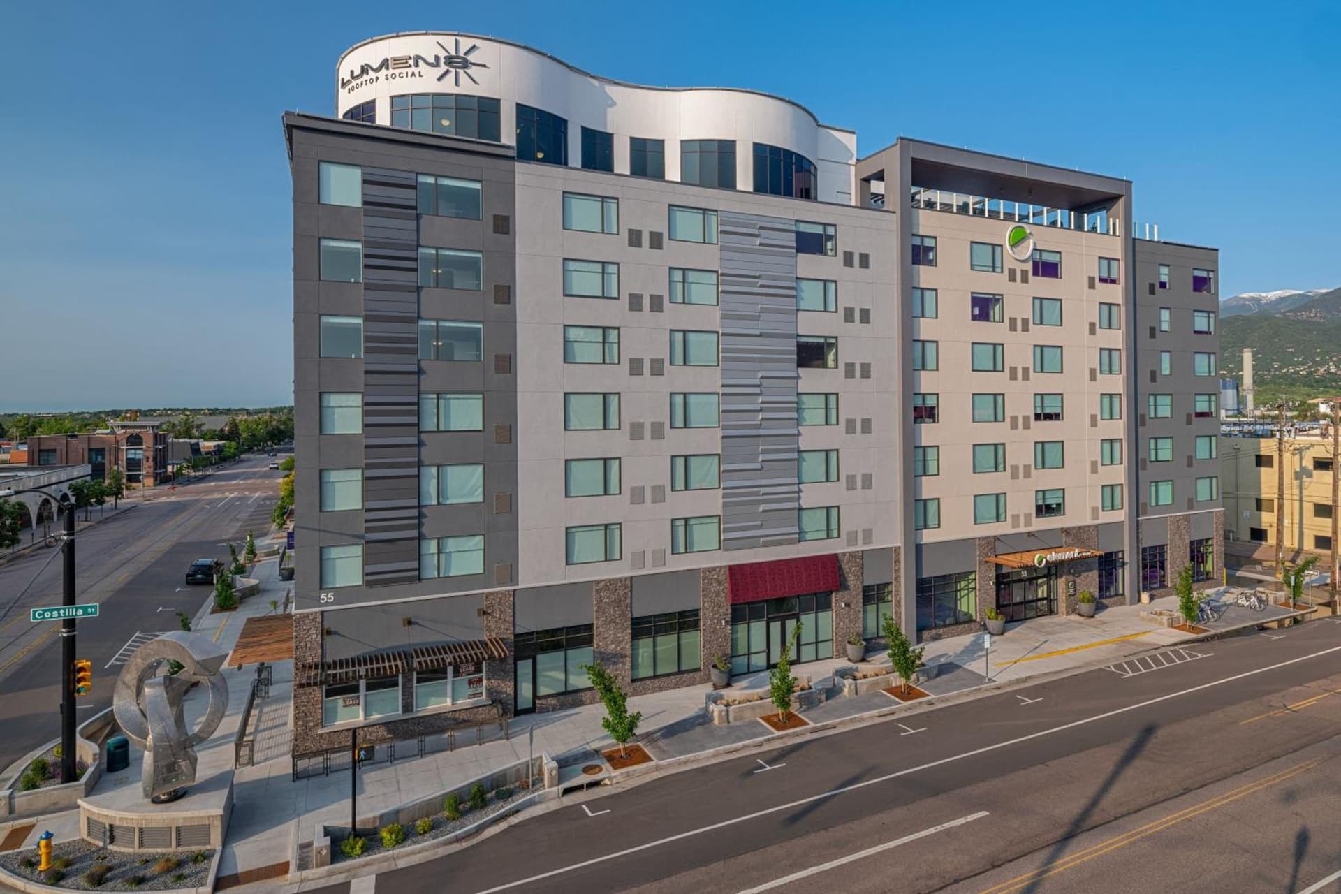 Element by Marriott Colorado Springs Downtown featured exterior or lobby in Colorado Springs, CO — similar hotel