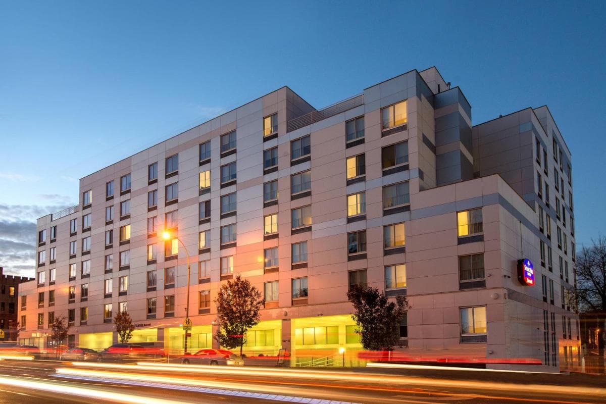 SpringHill Suites by Marriott New York LaGuardia Airport featured exterior or lobby in Queens, NY — similar hotel