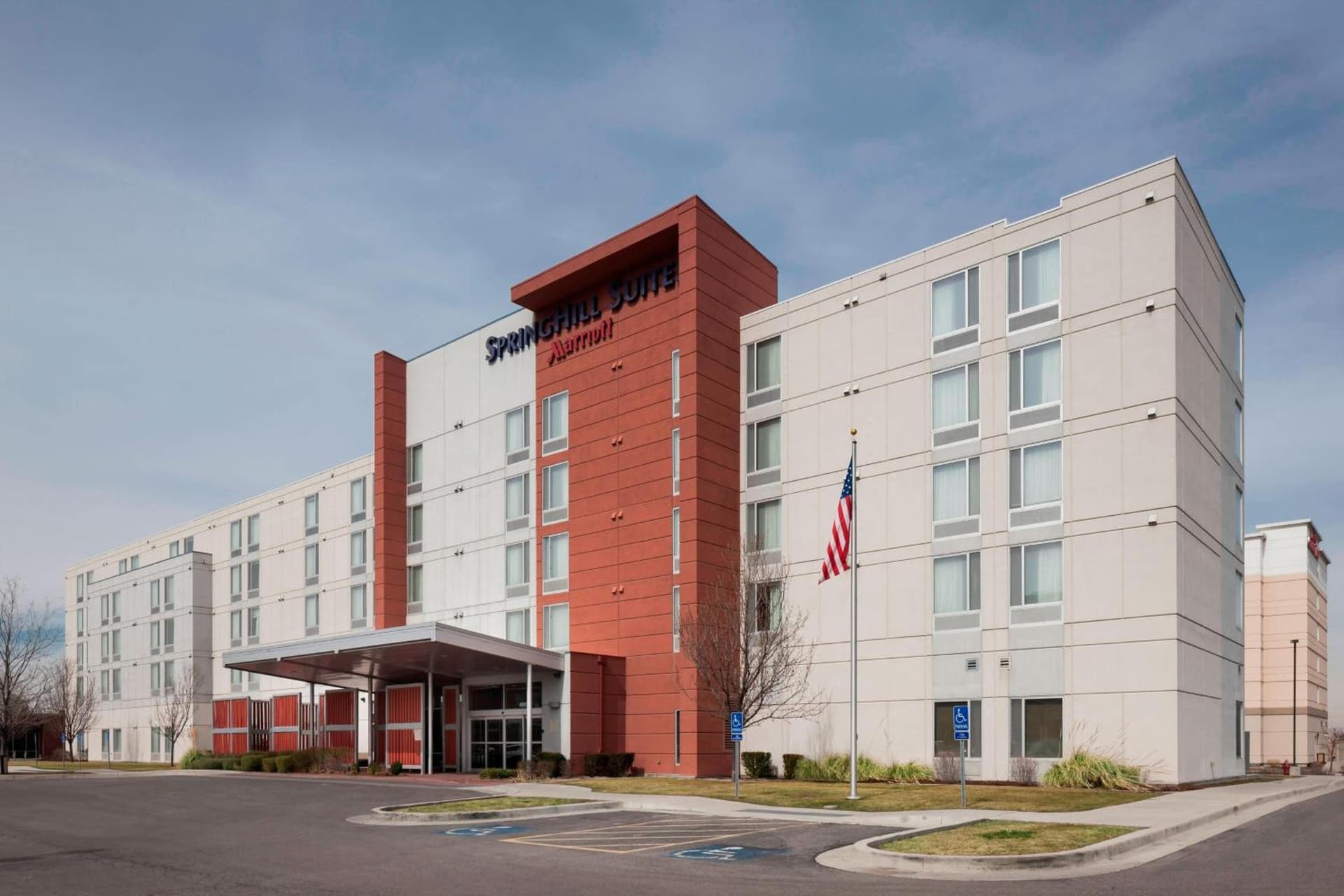 SpringHill Suites by Marriott Salt Lake City Airport featured exterior or lobby in Salt Lake City, UT — similar hotel