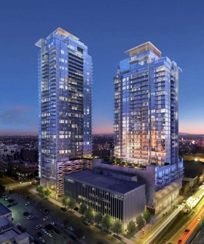 Level Los Angeles - Downtown Flower featured exterior or lobby in Los Angeles, CA — similar hotel