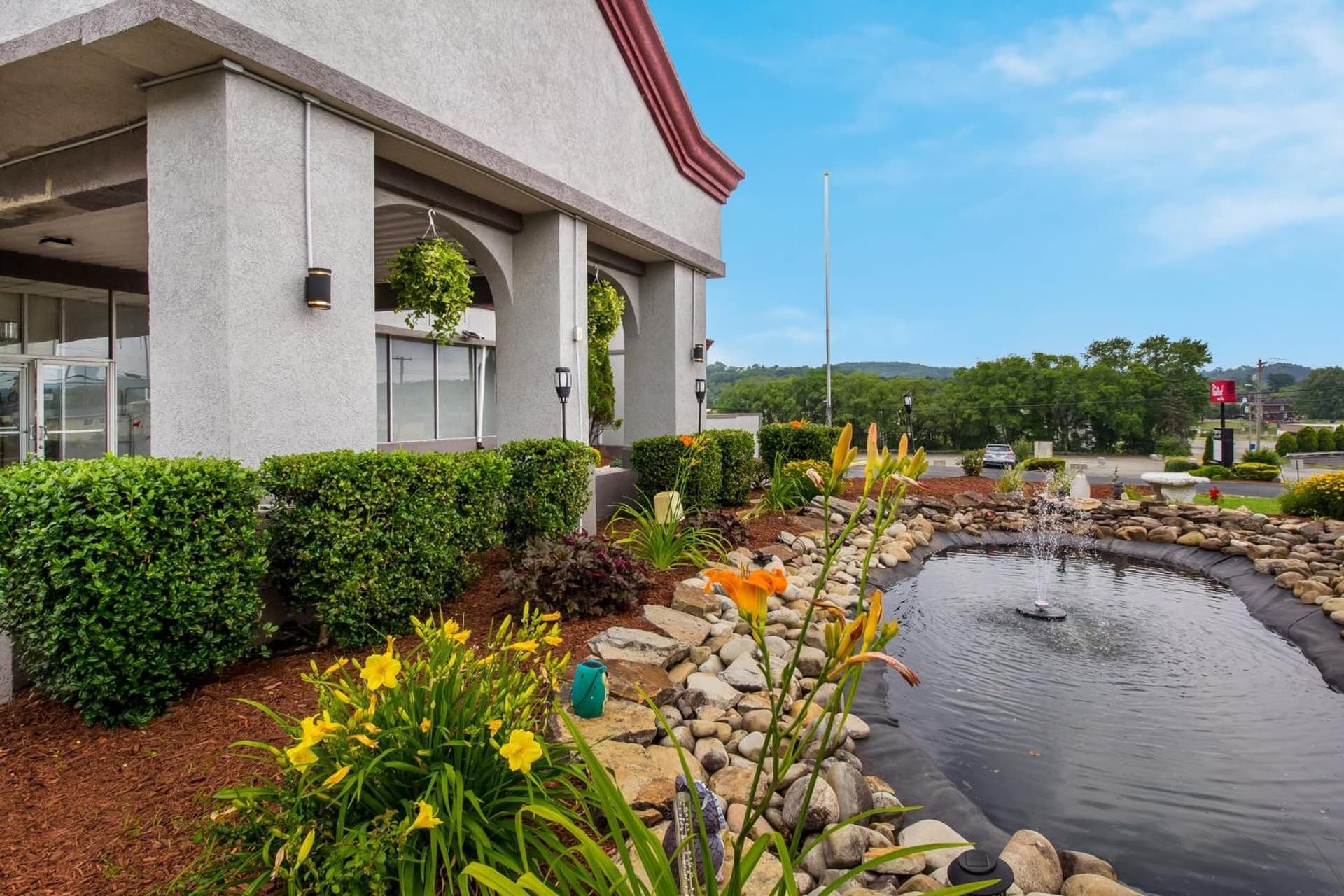 Red Roof Inn New Stanton featured exterior or lobby in New Stanton, PA — similar hotel