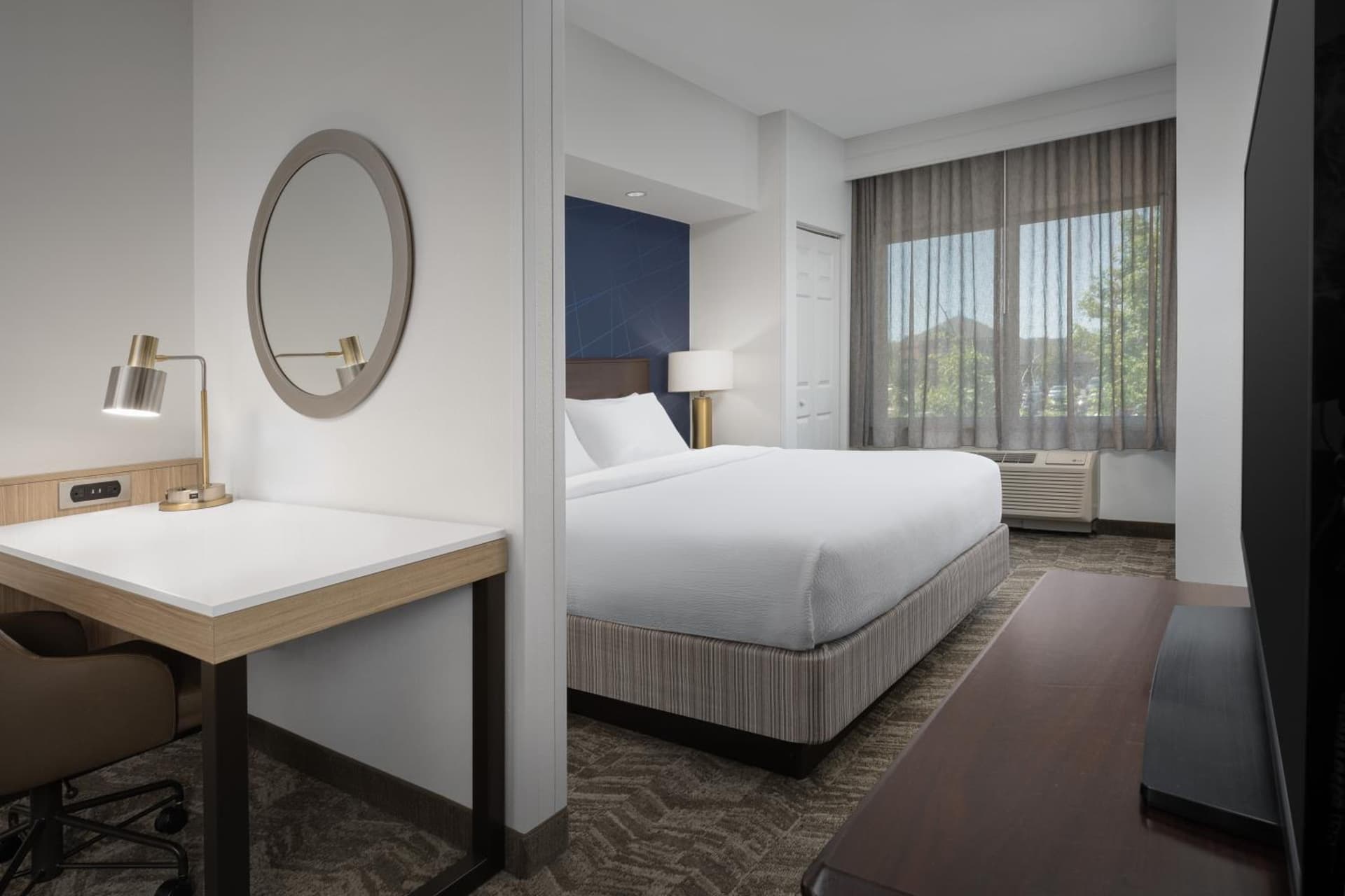 SpringHill Suites by Marriott Portland Vancouver property views in Vancouver, WA — gallery photo 3