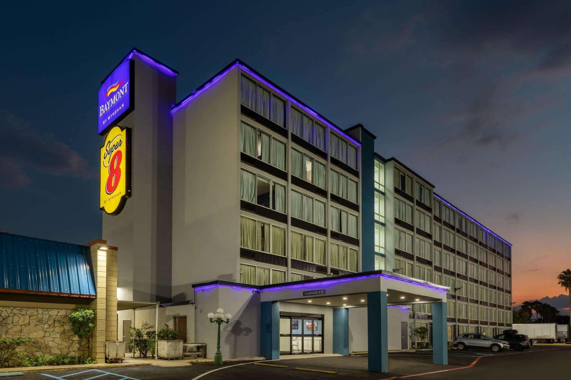 Super 8 by Wyndham Laredo exterior or lobby in Laredo, TX — main listing photo
