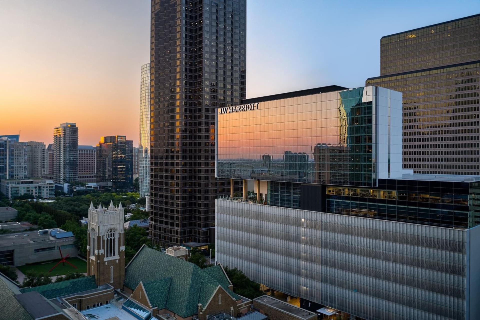 JW Marriott Dallas Arts District featured exterior or lobby in Dallas, TX — similar hotel