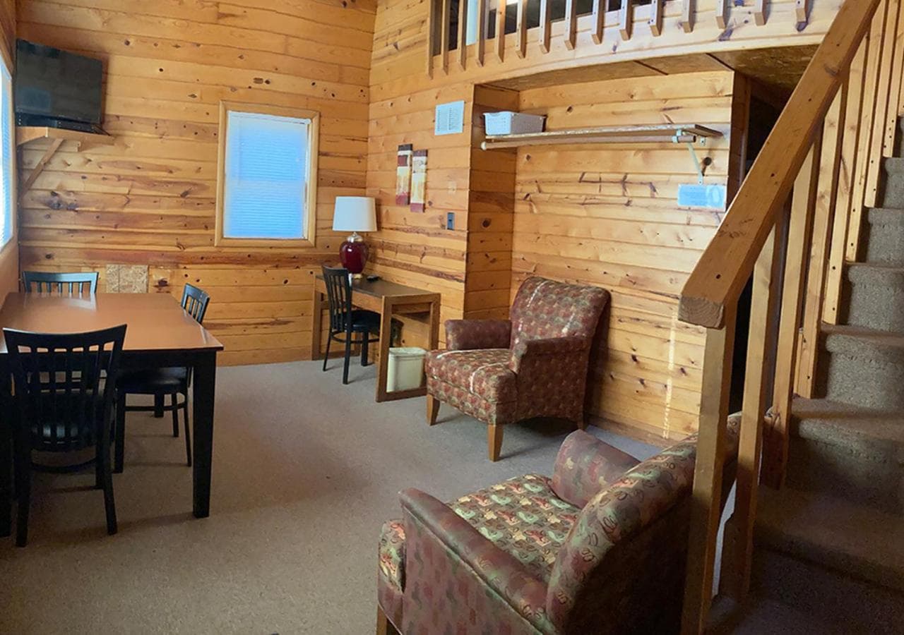 Trailshead Lodge - Cabin 3 interior in Lead, SD — gallery photo 2