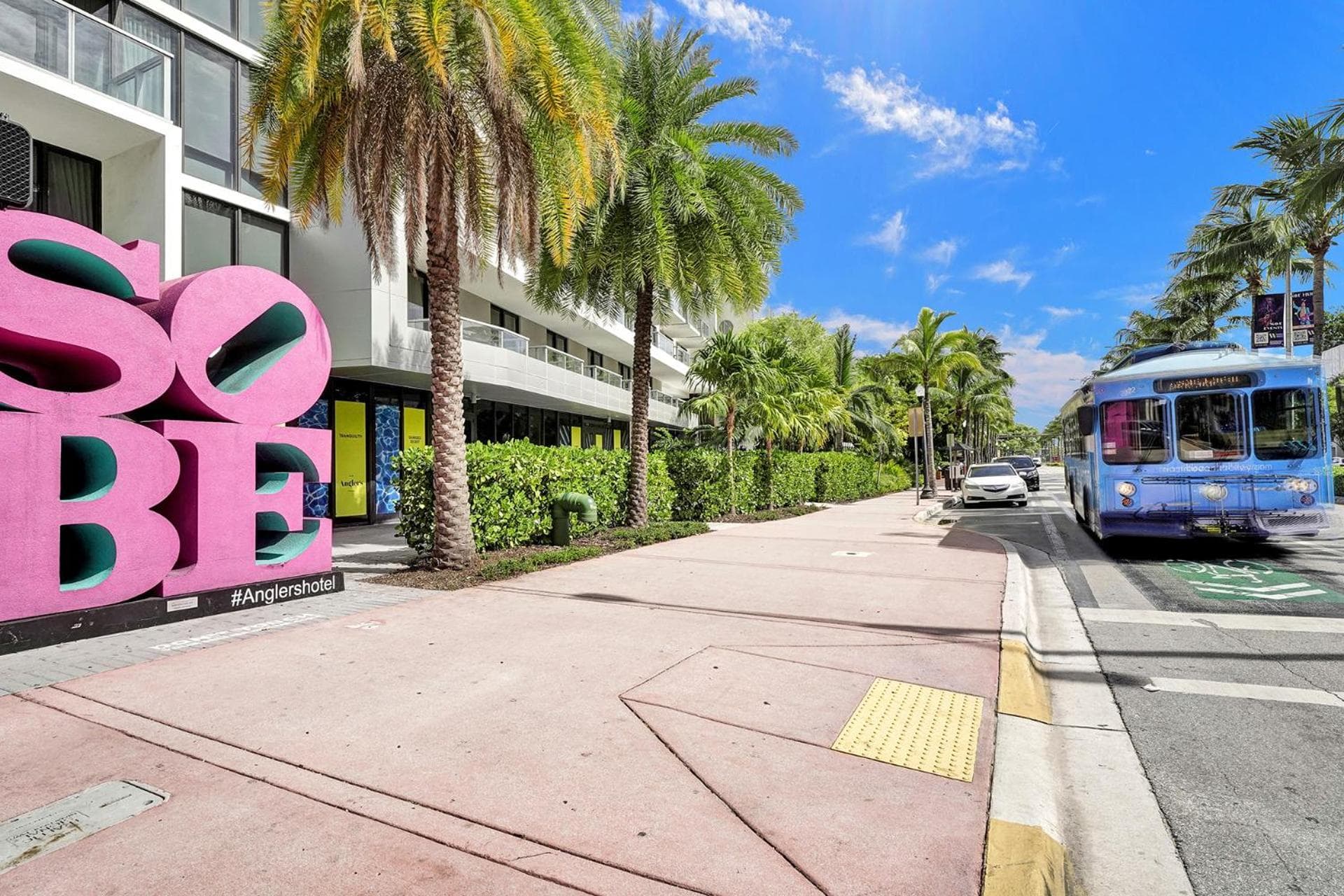 SOBE Monarch 1 - 2 BEDROOM 2 BATHROOM - MODERN APTS -WALK TO OCEAN DRIVE -2 INDEPENDENT 1 BEDROOM 1 BATHROOM APTS featured exterior or lobby in Miami Beach, FL — similar hotel