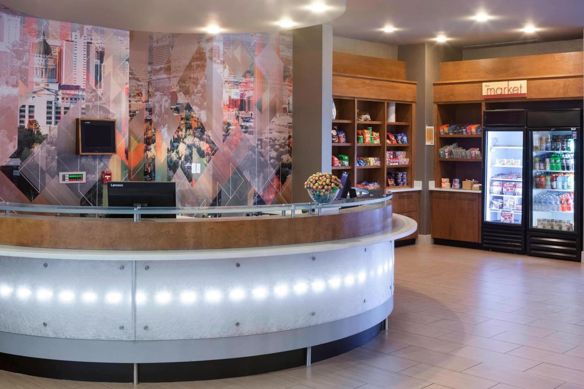 SpringHill Suites by Marriott Salt Lake City Airport property views in Salt Lake City, UT — gallery photo 3