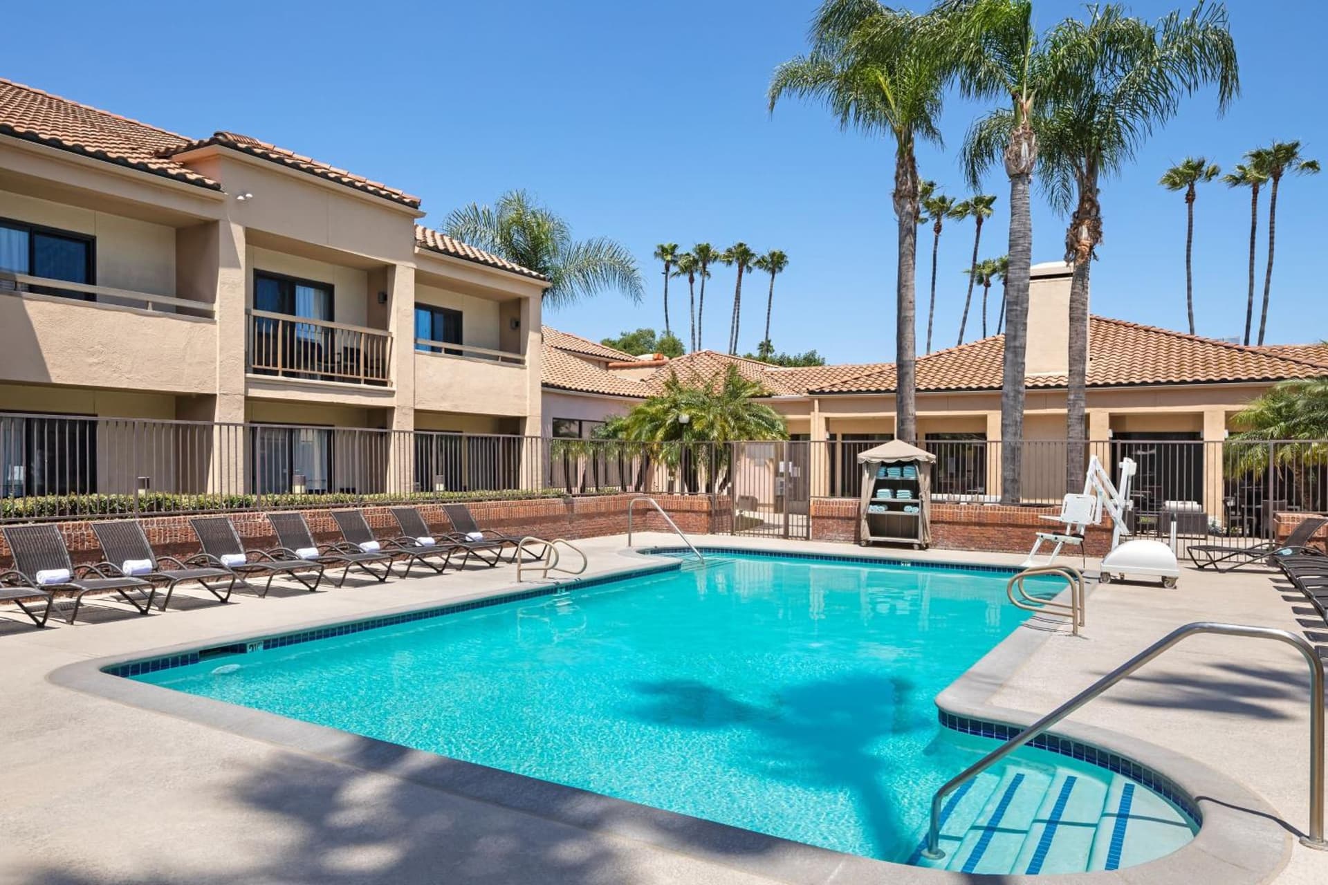 Courtyard Anaheim Buena Park property views in Buena Park, CA — gallery photo 3