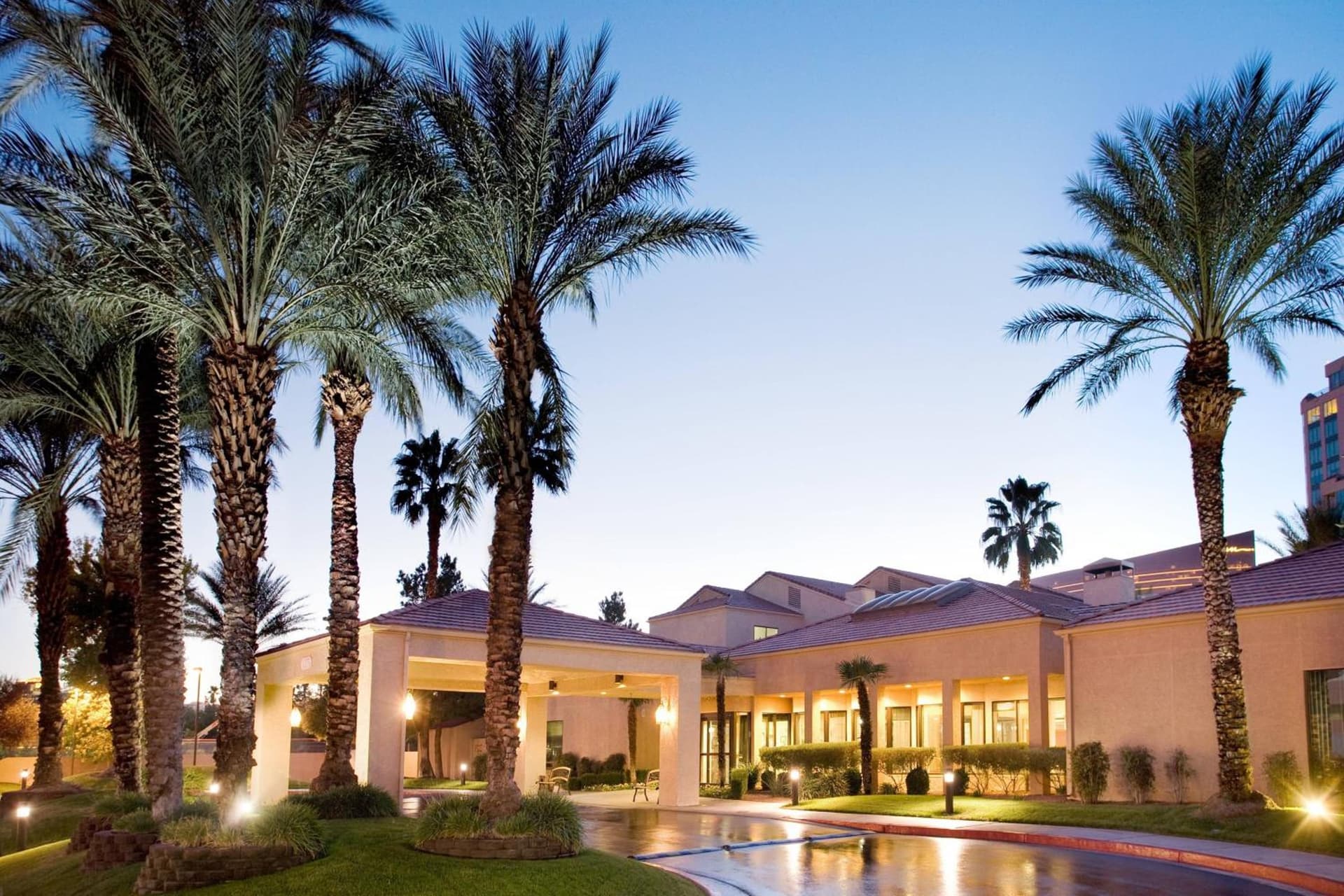 Courtyard by Marriott Las Vegas Convention Center featured exterior or lobby in Las Vegas, NV — similar hotel