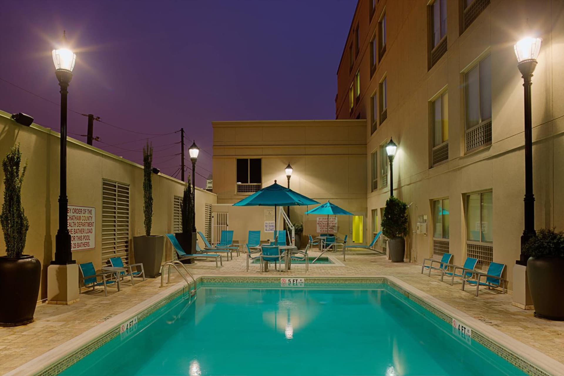 Springhill Suites by Marriott Savannah Downtown Historic District property views in Savannah, GA — gallery photo 3
