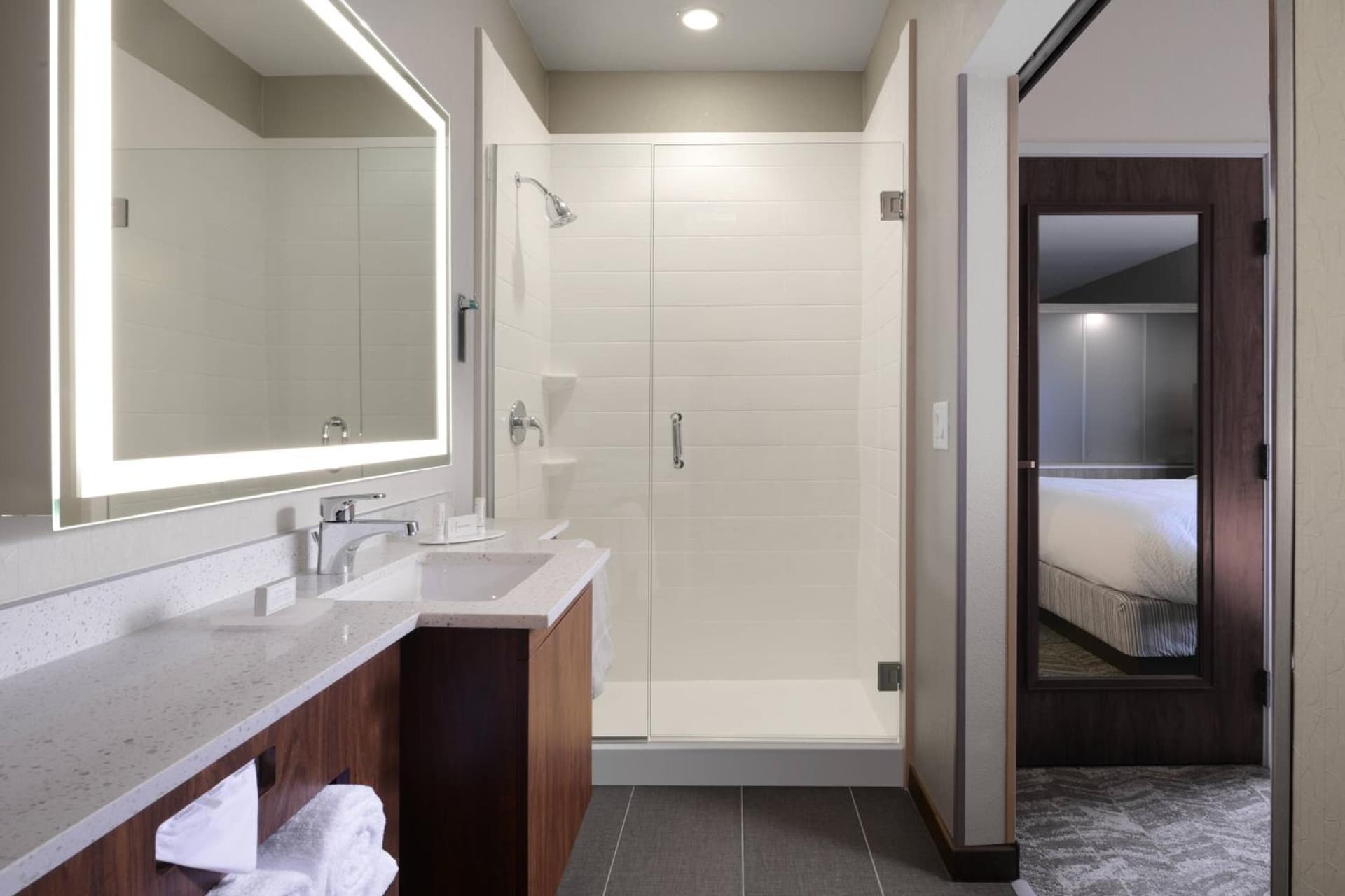 SpringHill Suites by Marriott San Antonio Northwest at The RIM interior in San Antonio, TX — gallery photo 2