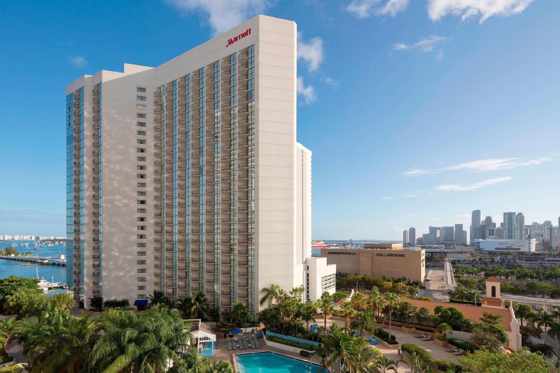 Miami Marriott Biscayne Bay property views in Miami, FL — gallery photo 3