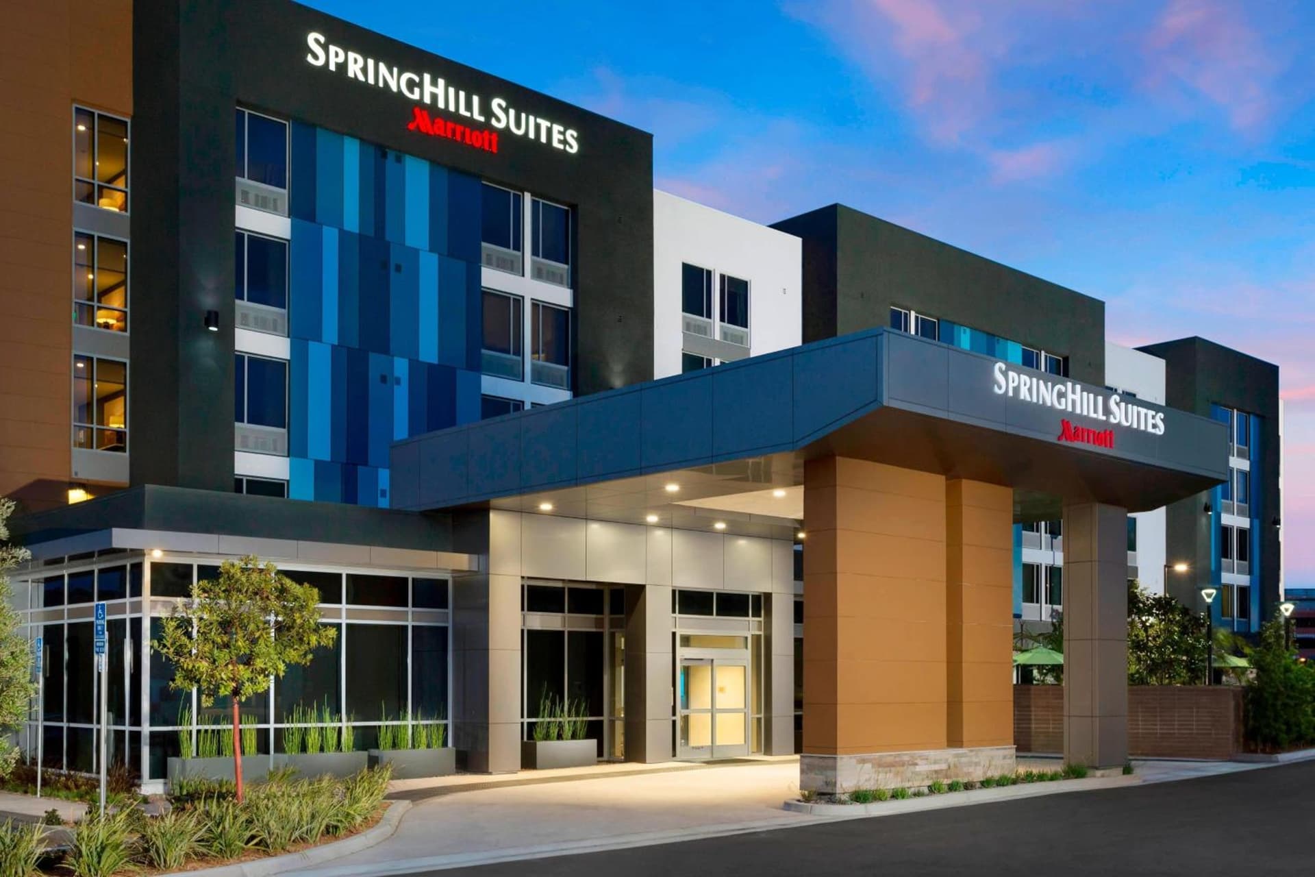 SpringHill Suites by Marriott San Diego Mission Valley property views in San Diego, CA — gallery photo 3