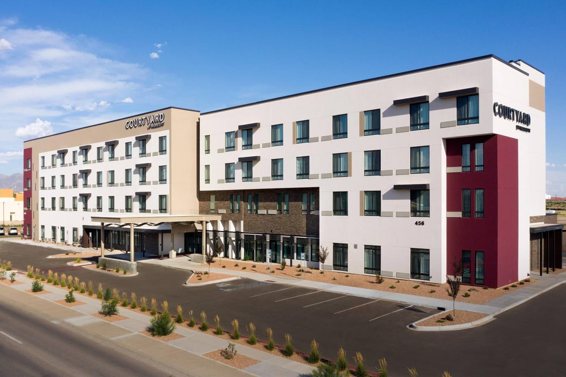 Courtyard by Marriott Las Cruces at NMSU exterior or lobby in Las Cruces, NM — main listing photo