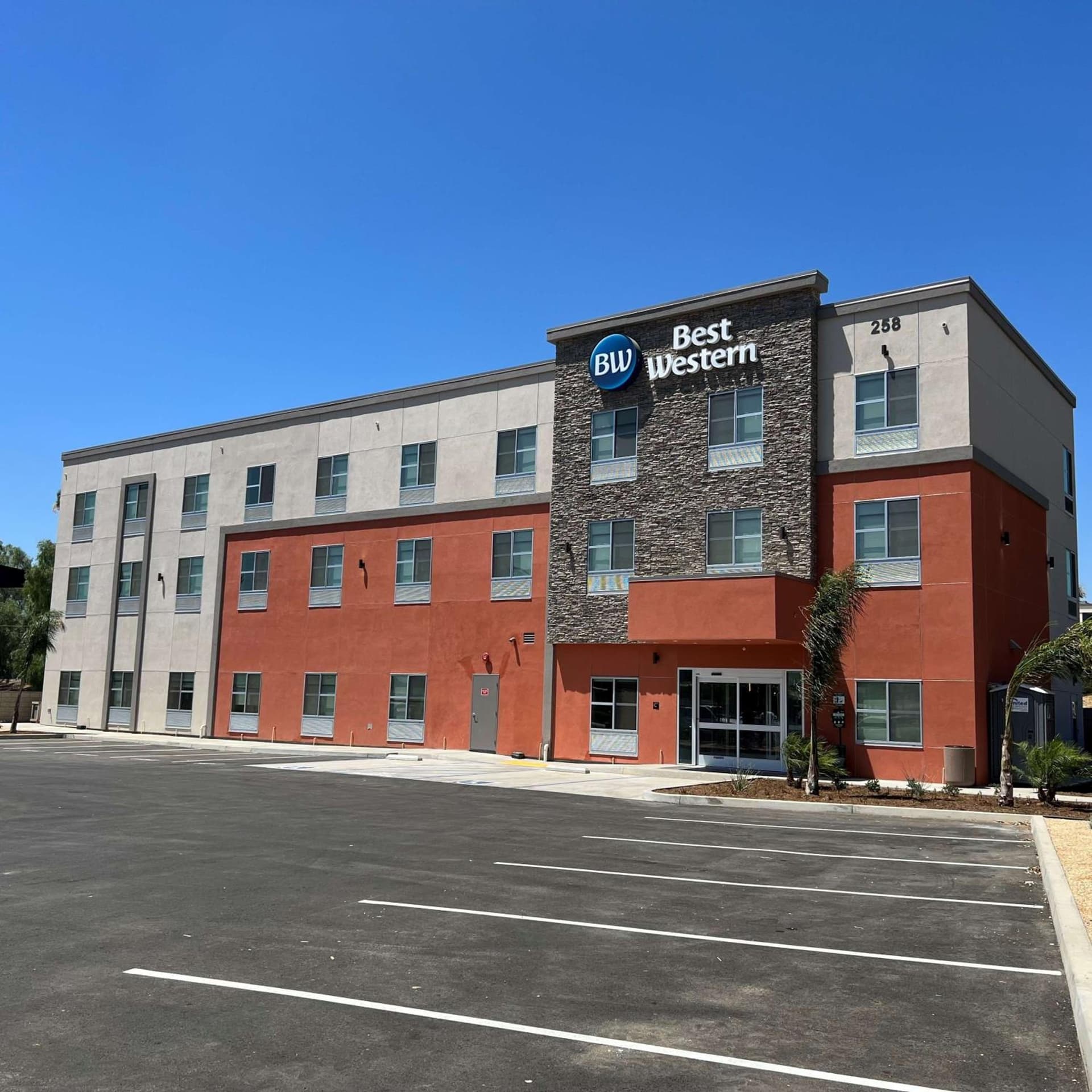 Best Western San Bernardino Hotel exterior or lobby in San Bernardino, CA — main listing photo