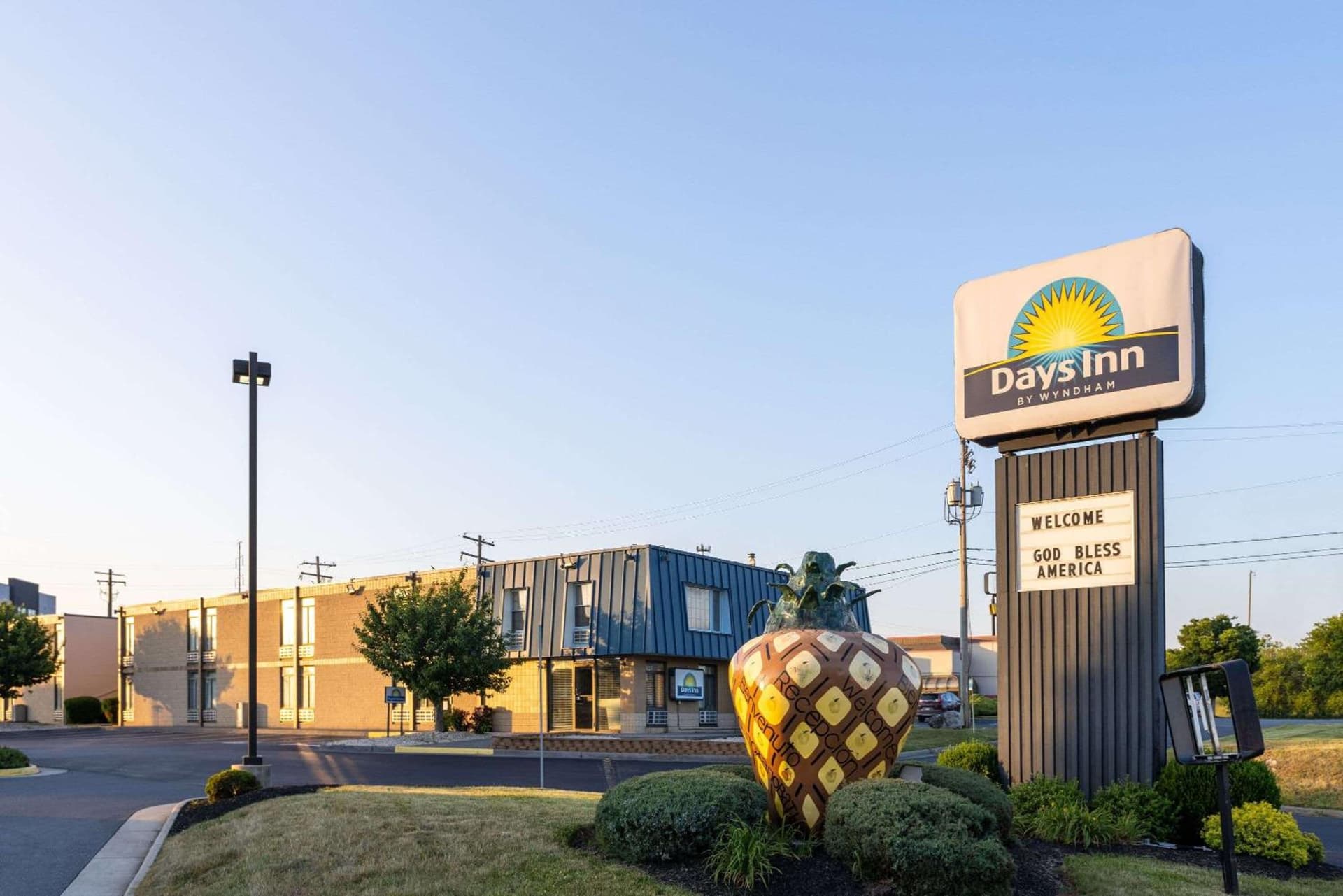 Days Inn by Wyndham Winchester property views in Winchester, VA — gallery photo 3
