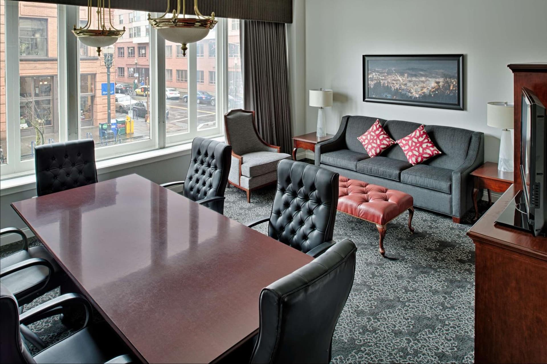 Embassy Suites by Hilton Portland Downtown property views in Portland, OR — gallery photo 3