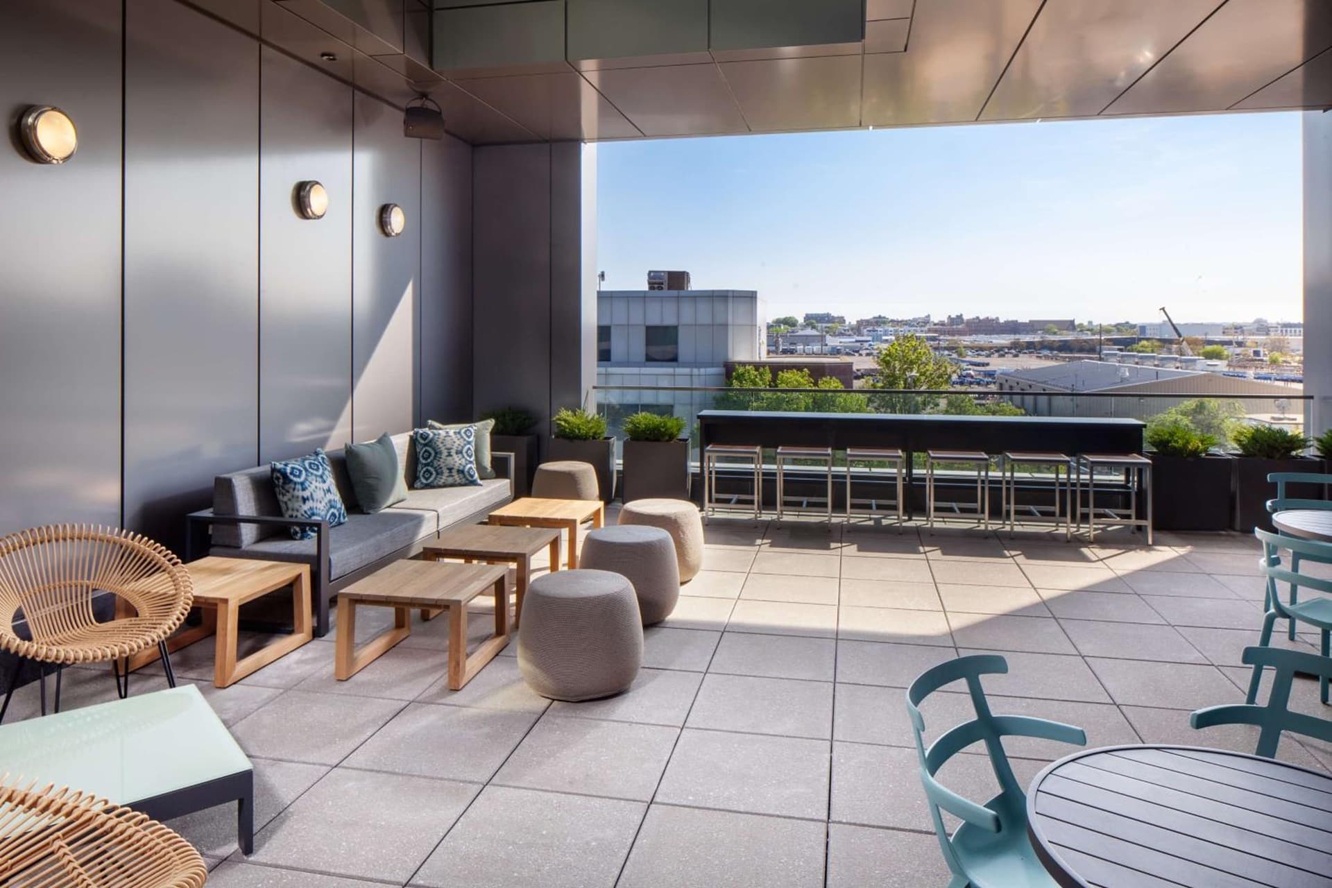 Hampton Inn Boston Seaport District property views in Boston, MA — gallery photo 3