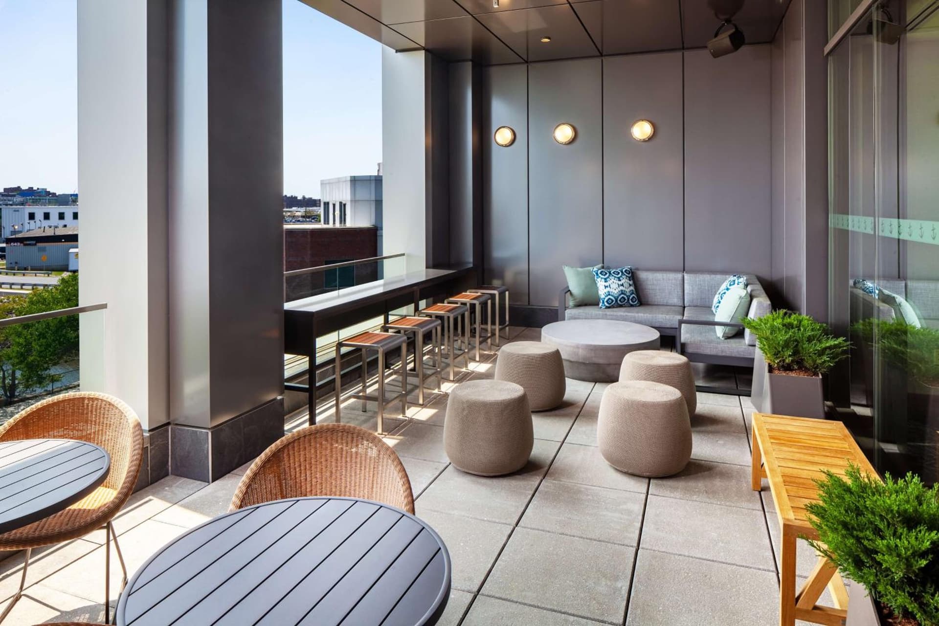 Hampton by Hilton at the Boston Seaport District interior in Boston, MA — gallery photo 2