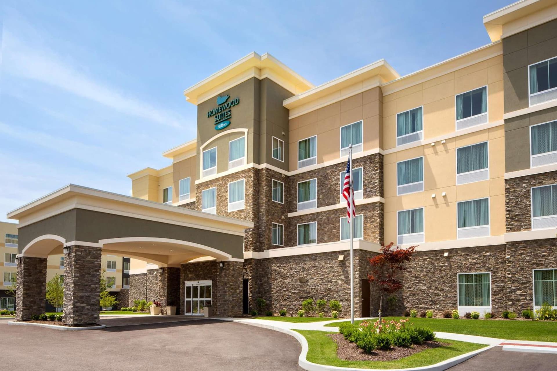 Homewood Suites by Hilton Akron/Fairlawn exterior or lobby in Akron, OH — main listing photo