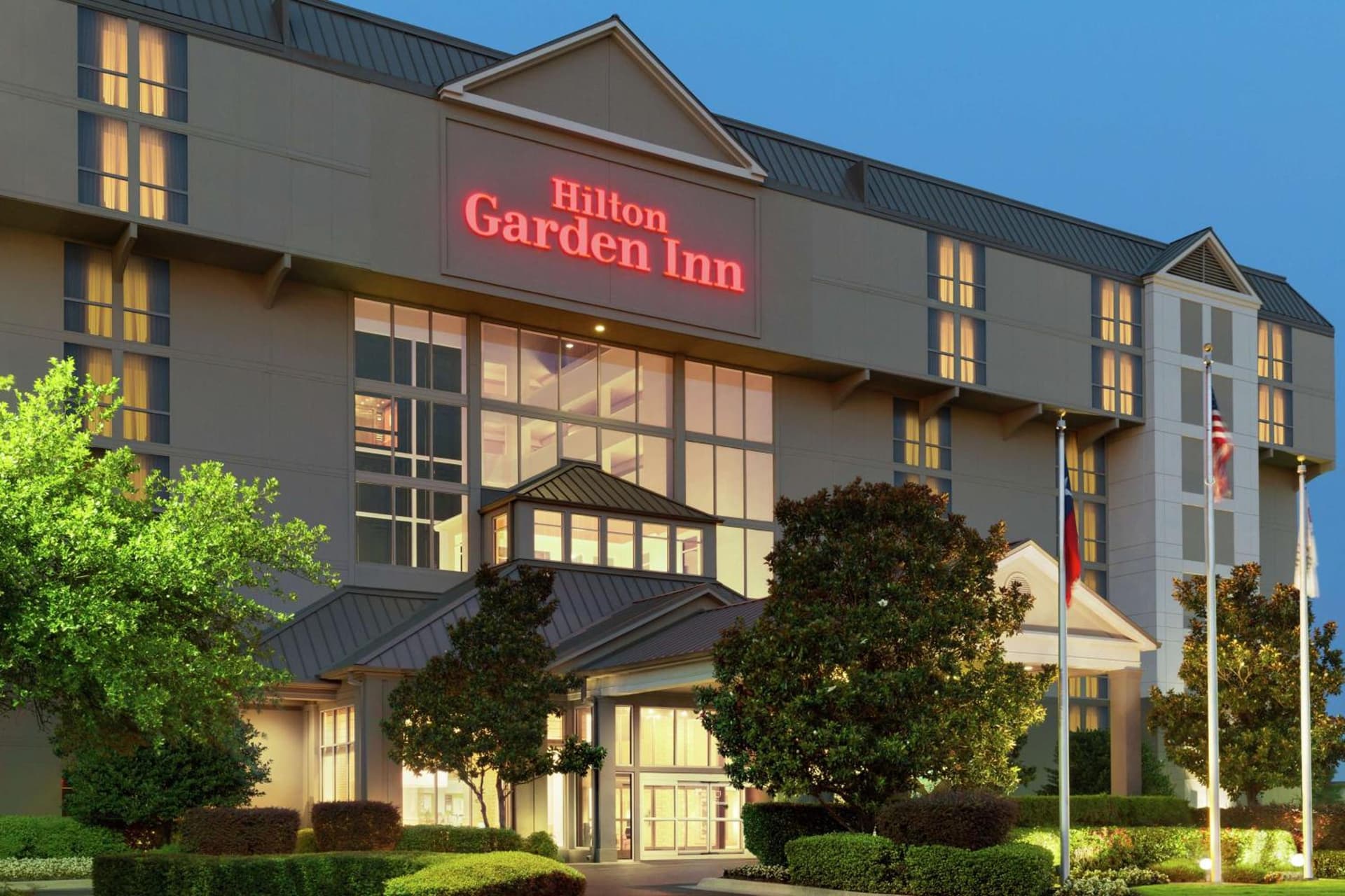Hilton Garden Inn Dallas/Market Center featured exterior or lobby in Dallas, TX — similar hotel