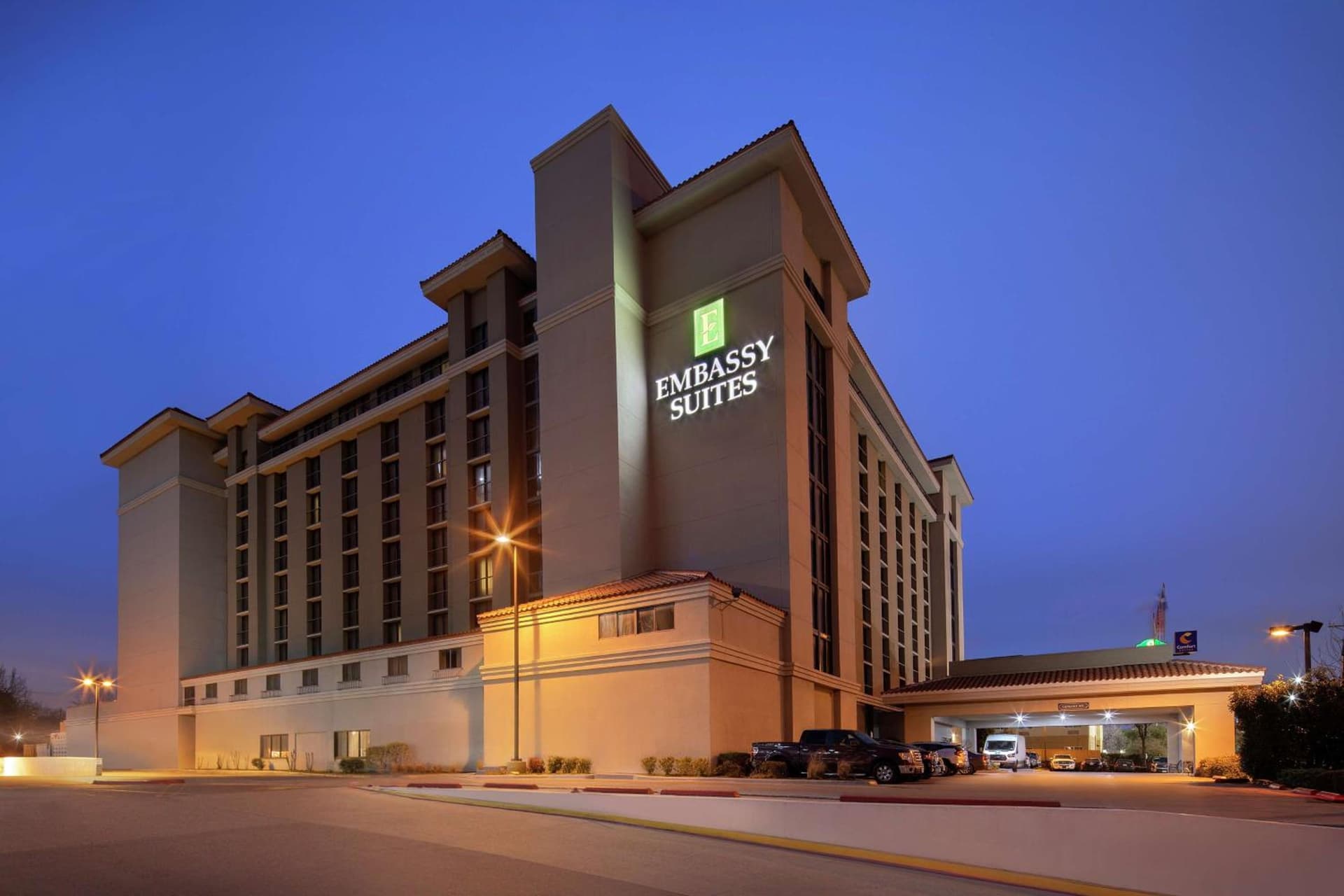 Embassy Suites Dallas - Park Central Area featured exterior or lobby in Dallas, TX — similar hotel