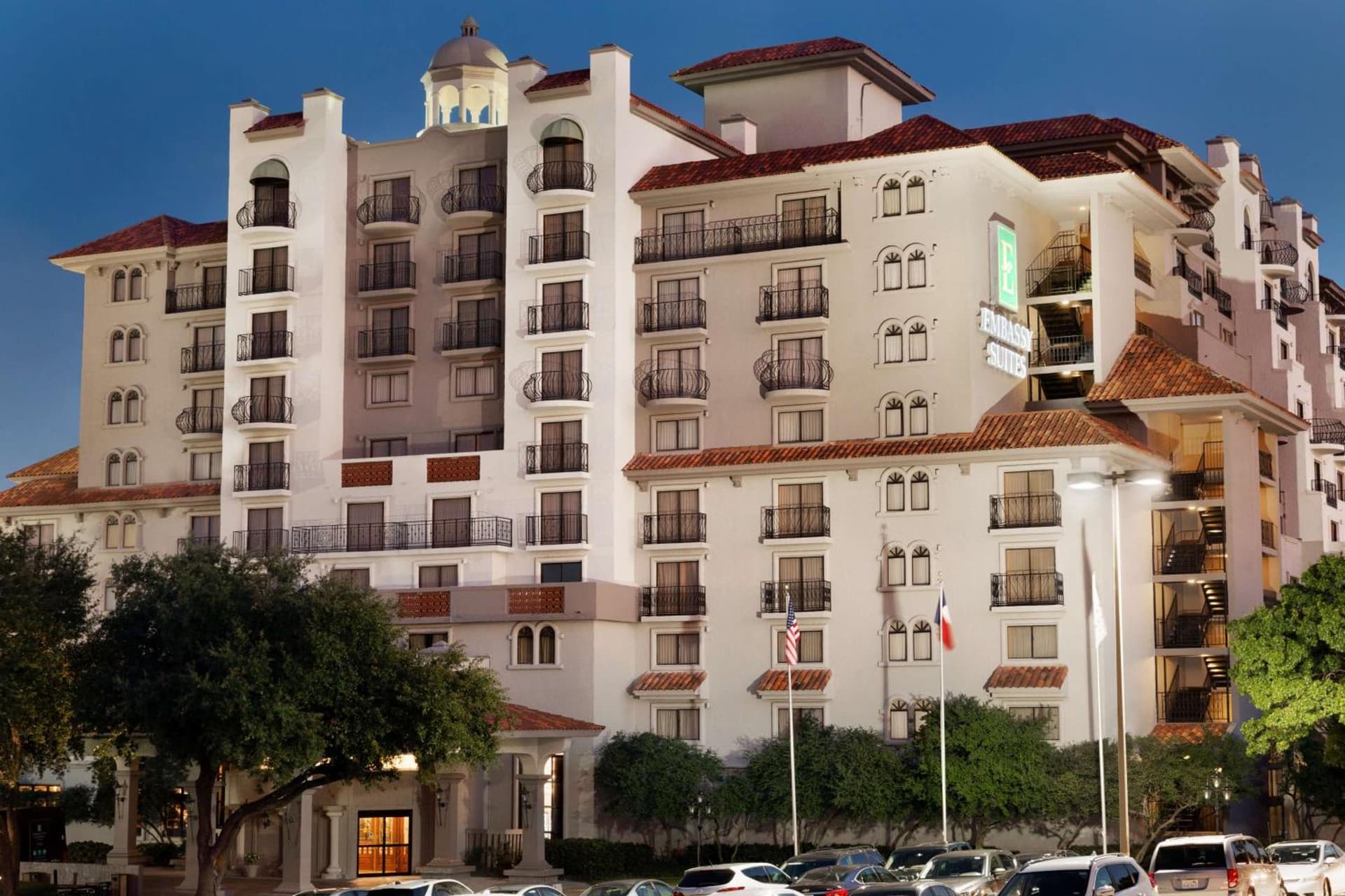 Embassy Suites by Hilton Dallas DFW Airport South featured exterior or lobby in Irving, TX — similar hotel
