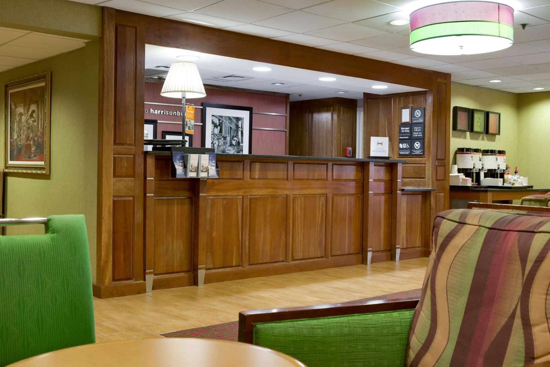 Hampton Inn Harrisonburg - University property views in Harrisonburg, VA — gallery photo 3