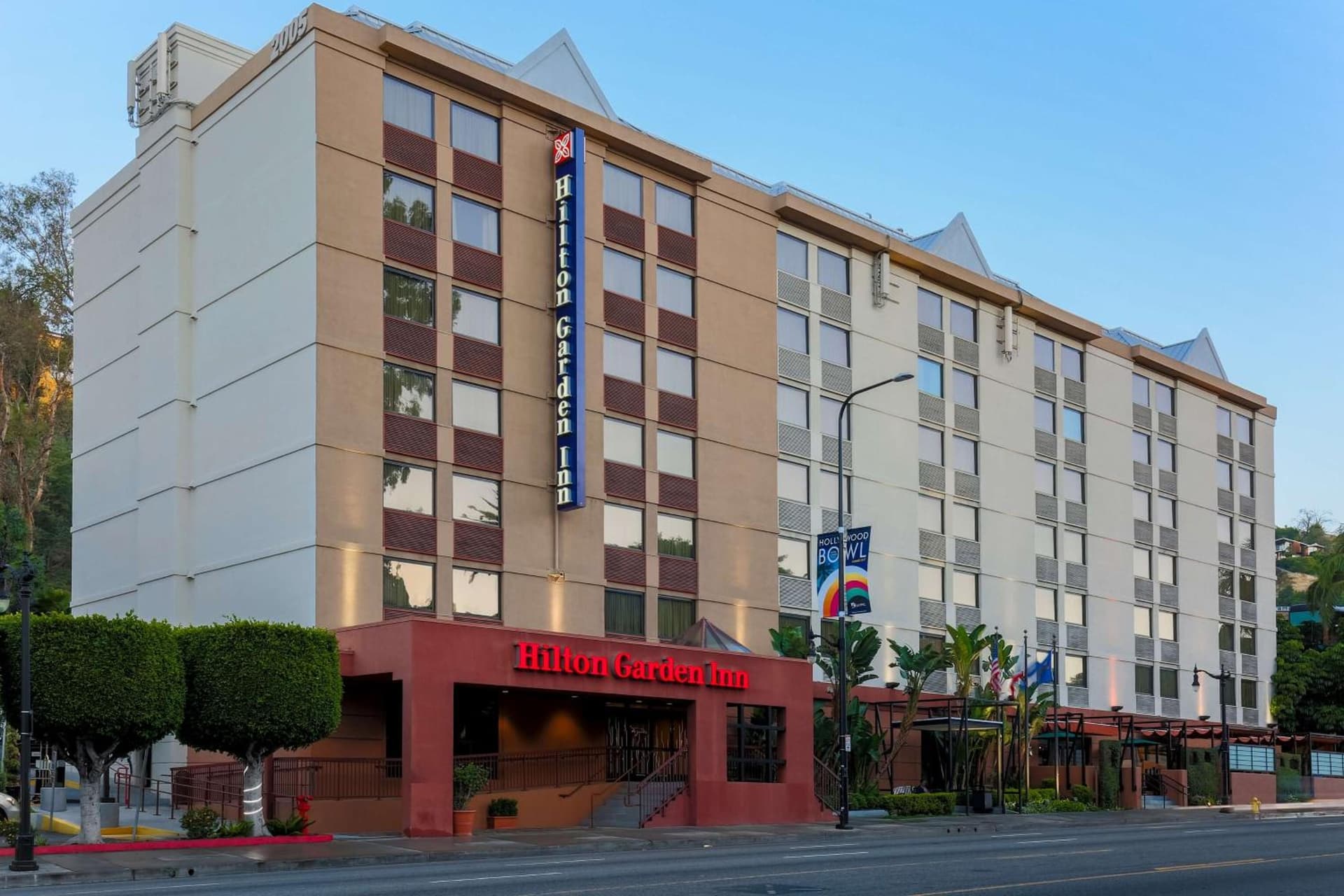 Hilton Garden Inn Los Angeles / Hollywood exterior or lobby in Los Angeles, CA — main listing photo