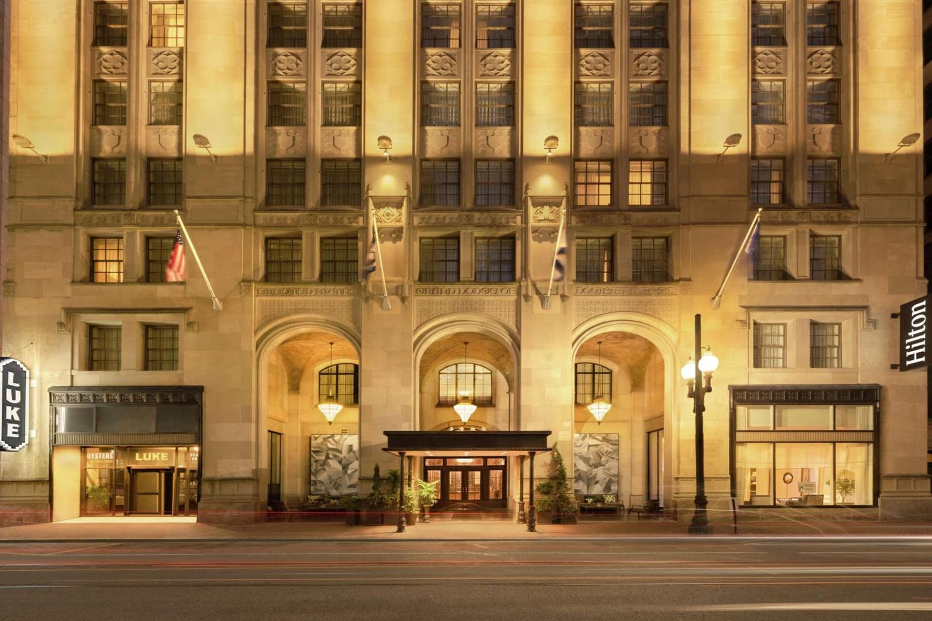 Hilton New Orleans / St. Charles Avenue featured exterior or lobby in New Orleans, LA — similar hotel