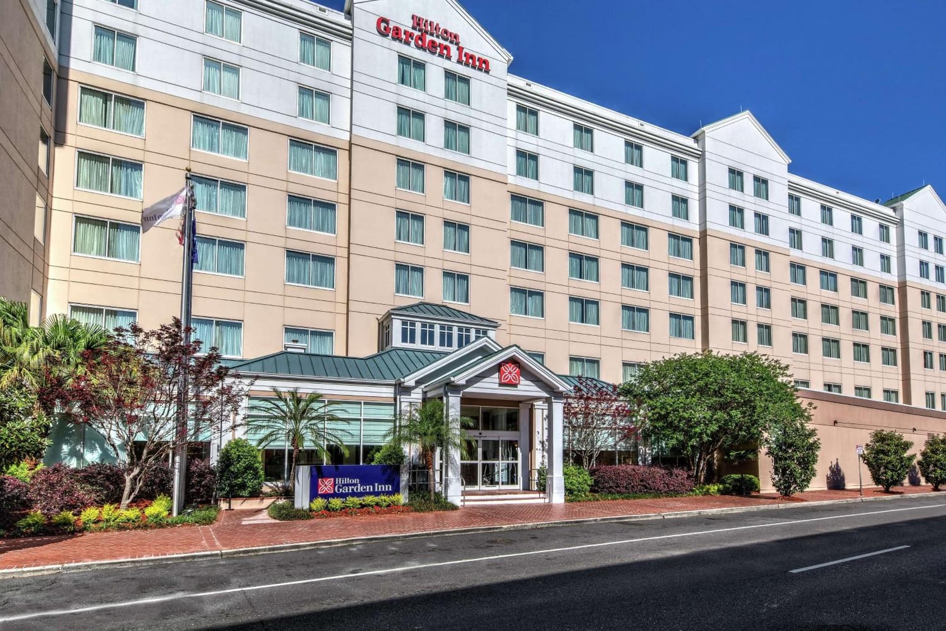Hilton Garden Inn New Orleans Convention Center featured exterior or lobby in New Orleans, LA — similar hotel