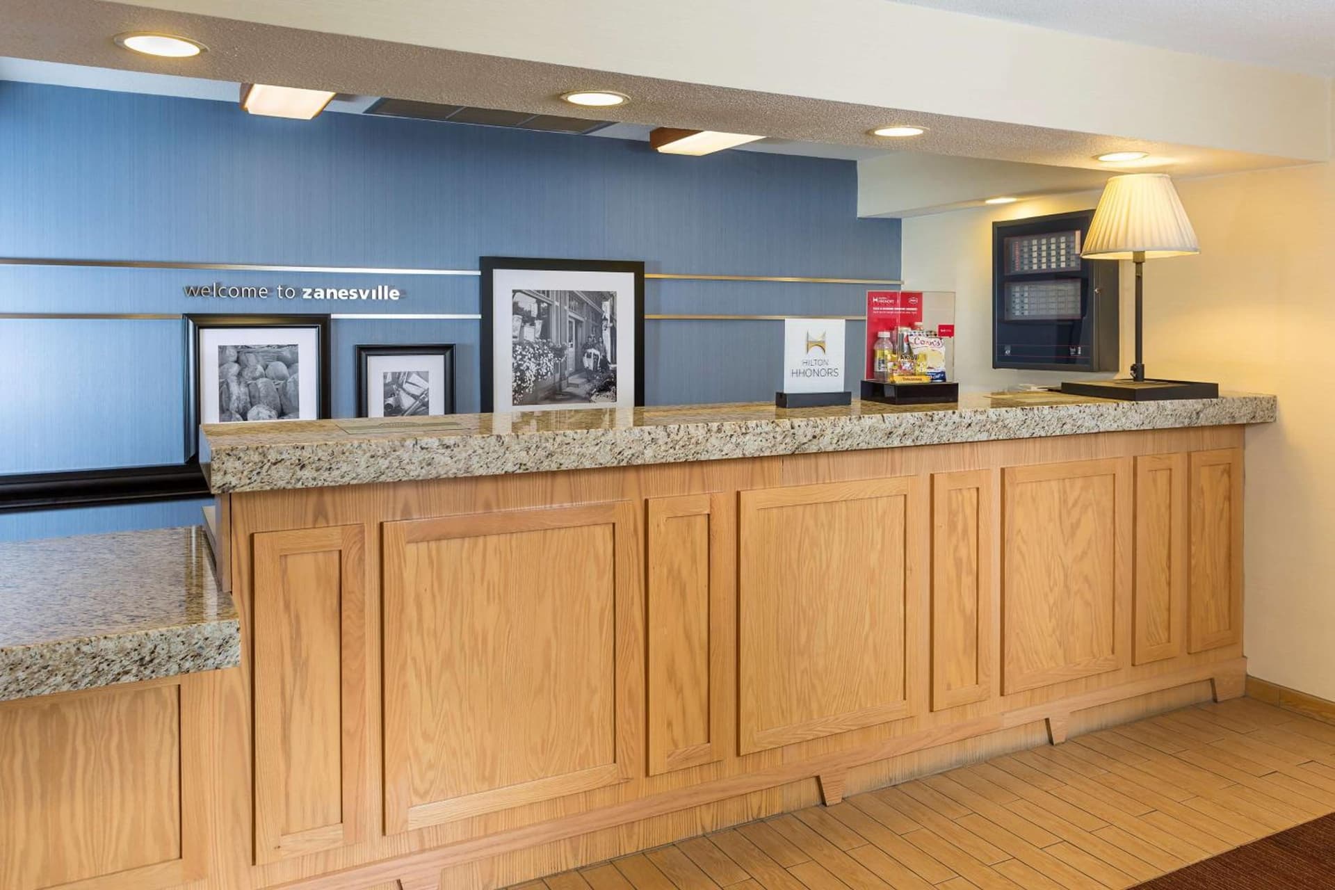 Hampton Inn Zanesville property views in Zanesville, OH — gallery photo 3