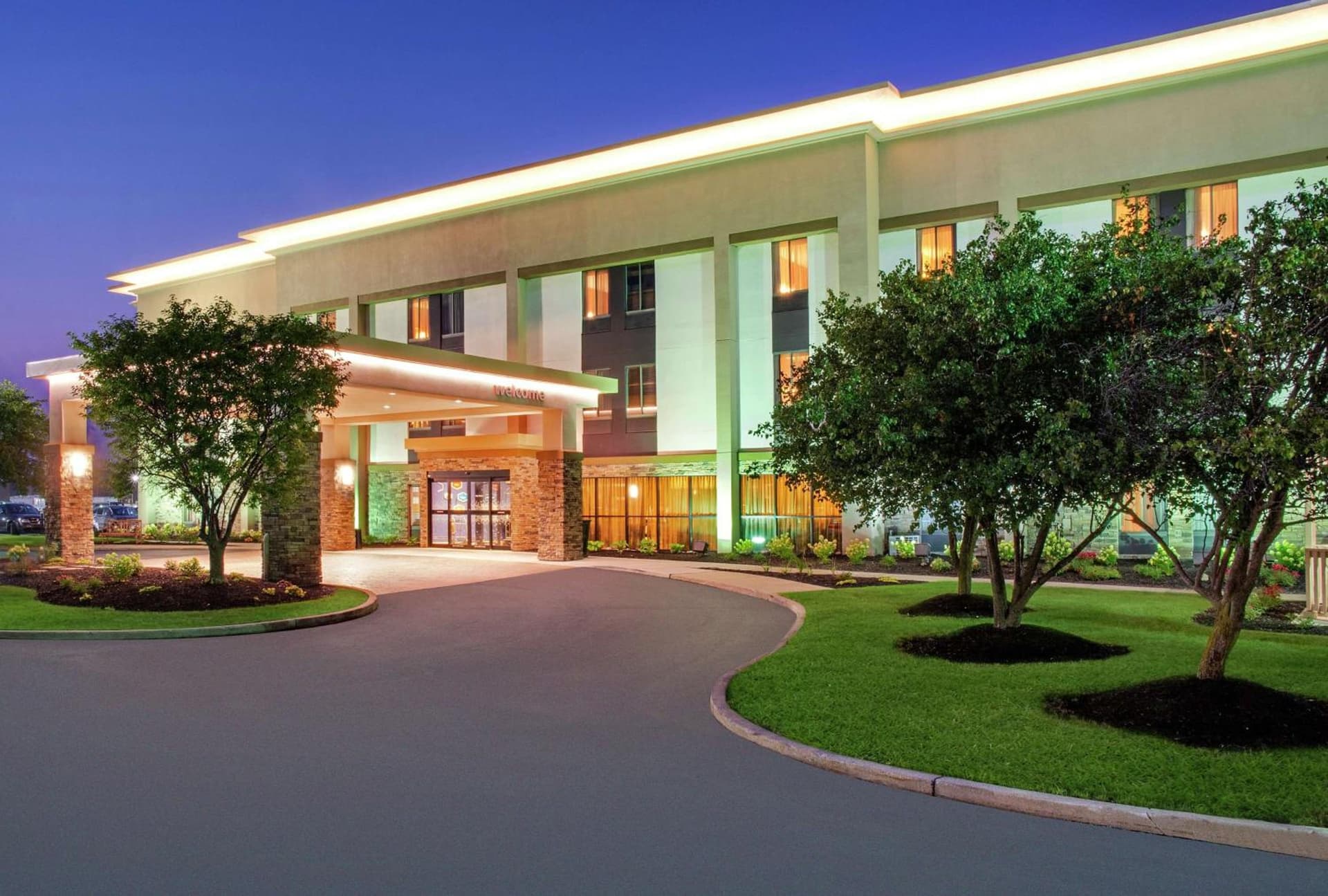 Hampton Inn Merrillville featured exterior or lobby in Merrillville, IN — similar hotel