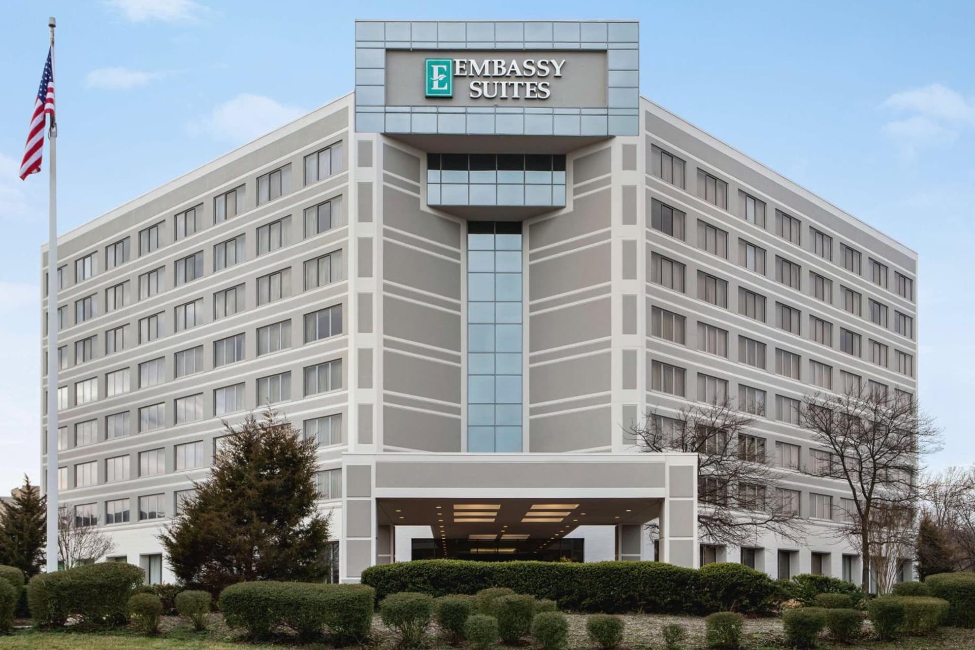 Embassy Suites by Hilton Baltimore at BWI Airport featured exterior or lobby in Linthicum Heights, MD — similar hotel