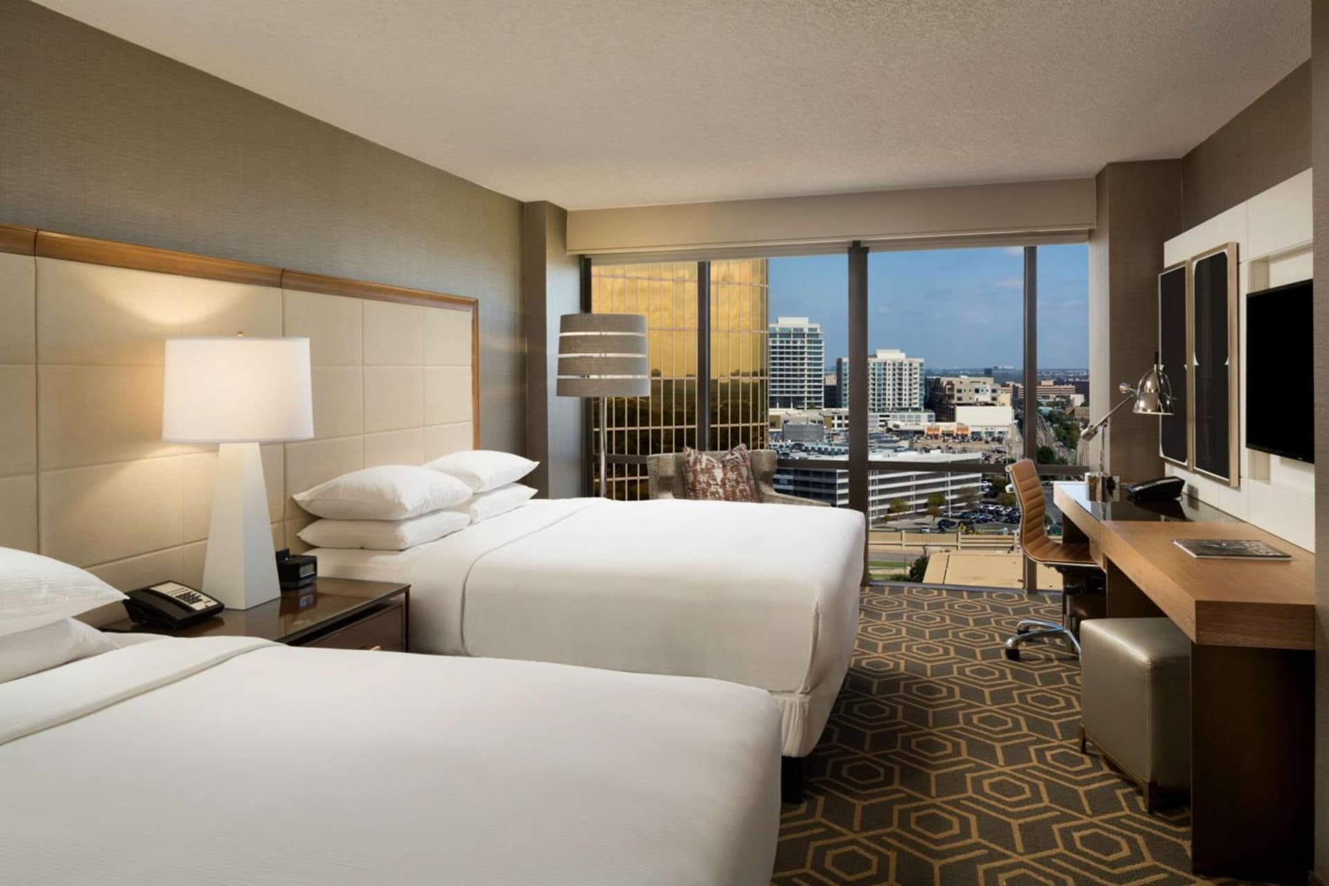 DoubleTree by Hilton Hotel Dallas Campbell Centre property views in Dallas, TX — gallery photo 3