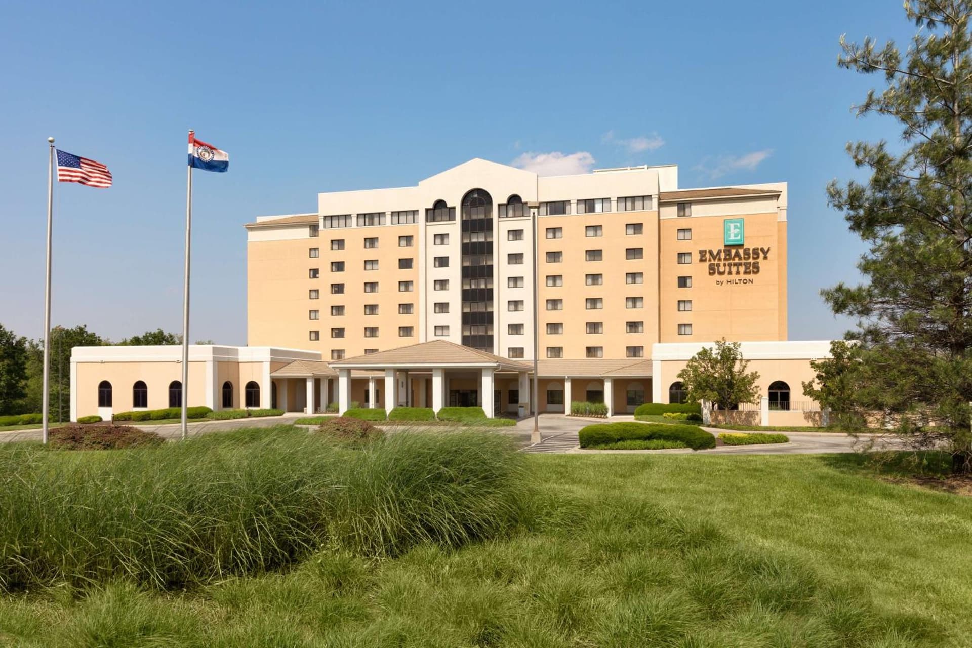 Embassy Suites by Hilton Kansas City International Airport featured exterior or lobby in Kansas City, KS — similar hotel