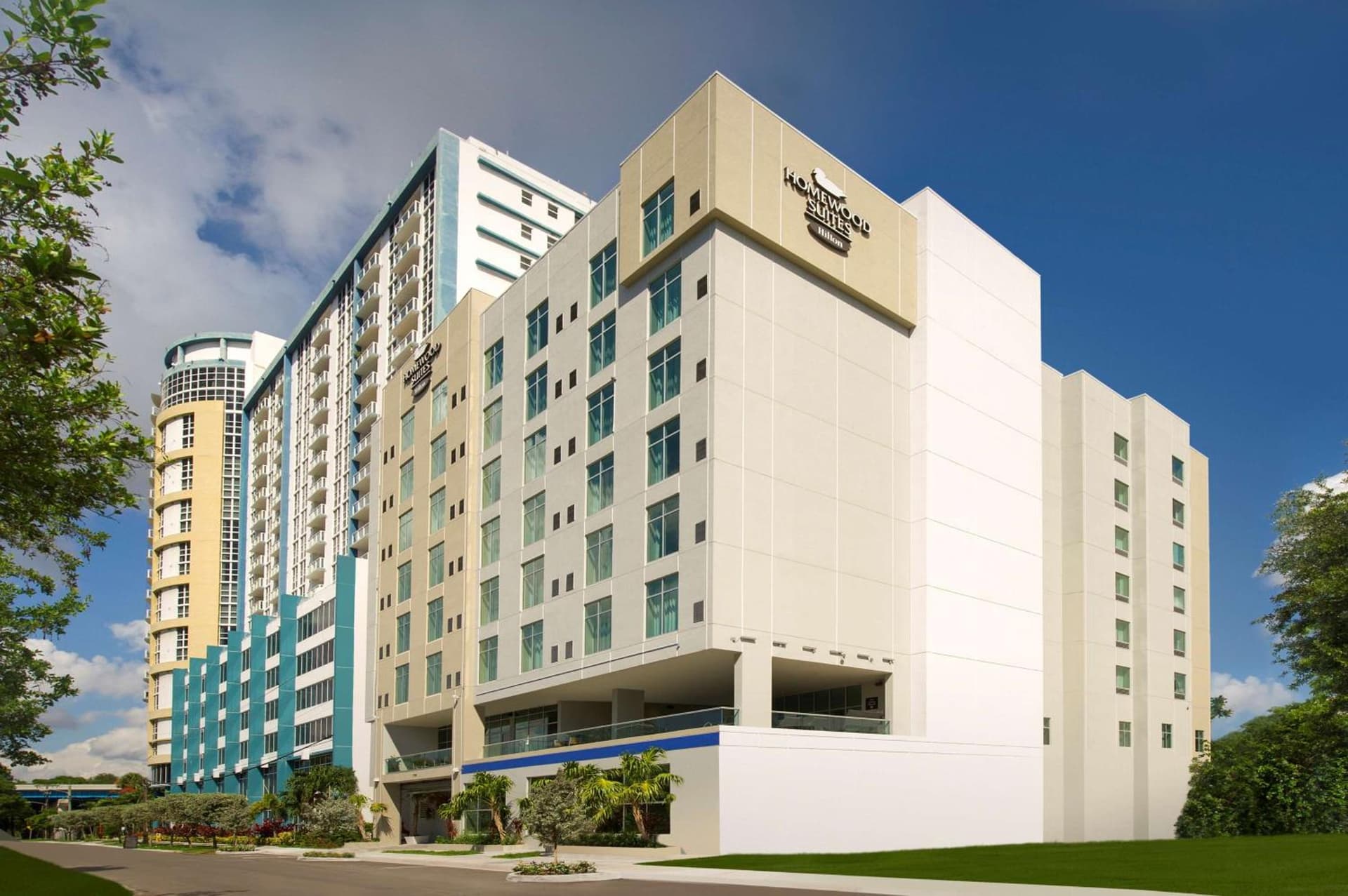Homewood Suites by Hilton Miami Downtown/Brickell exterior or lobby in Miami, FL — main listing photo