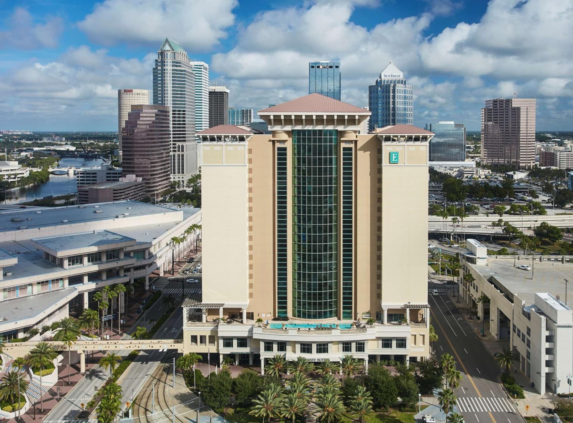 Embassy Suites by Hilton Tampa Downtown Convention Center featured exterior or lobby in Tampa, FL — similar hotel