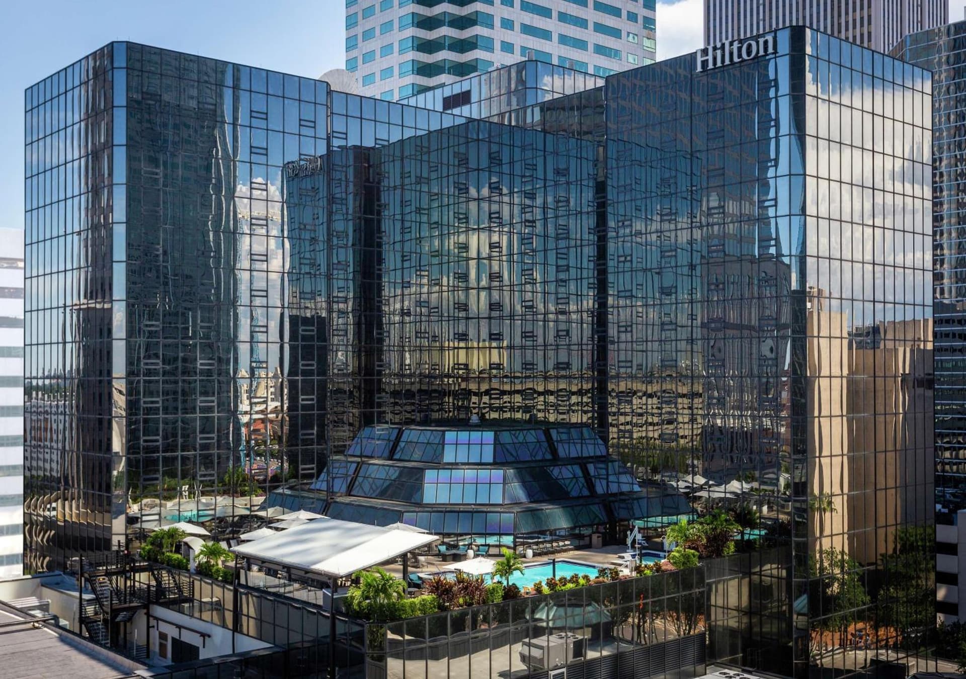 Hilton Tampa Downtown featured exterior or lobby in Tampa, FL — similar hotel