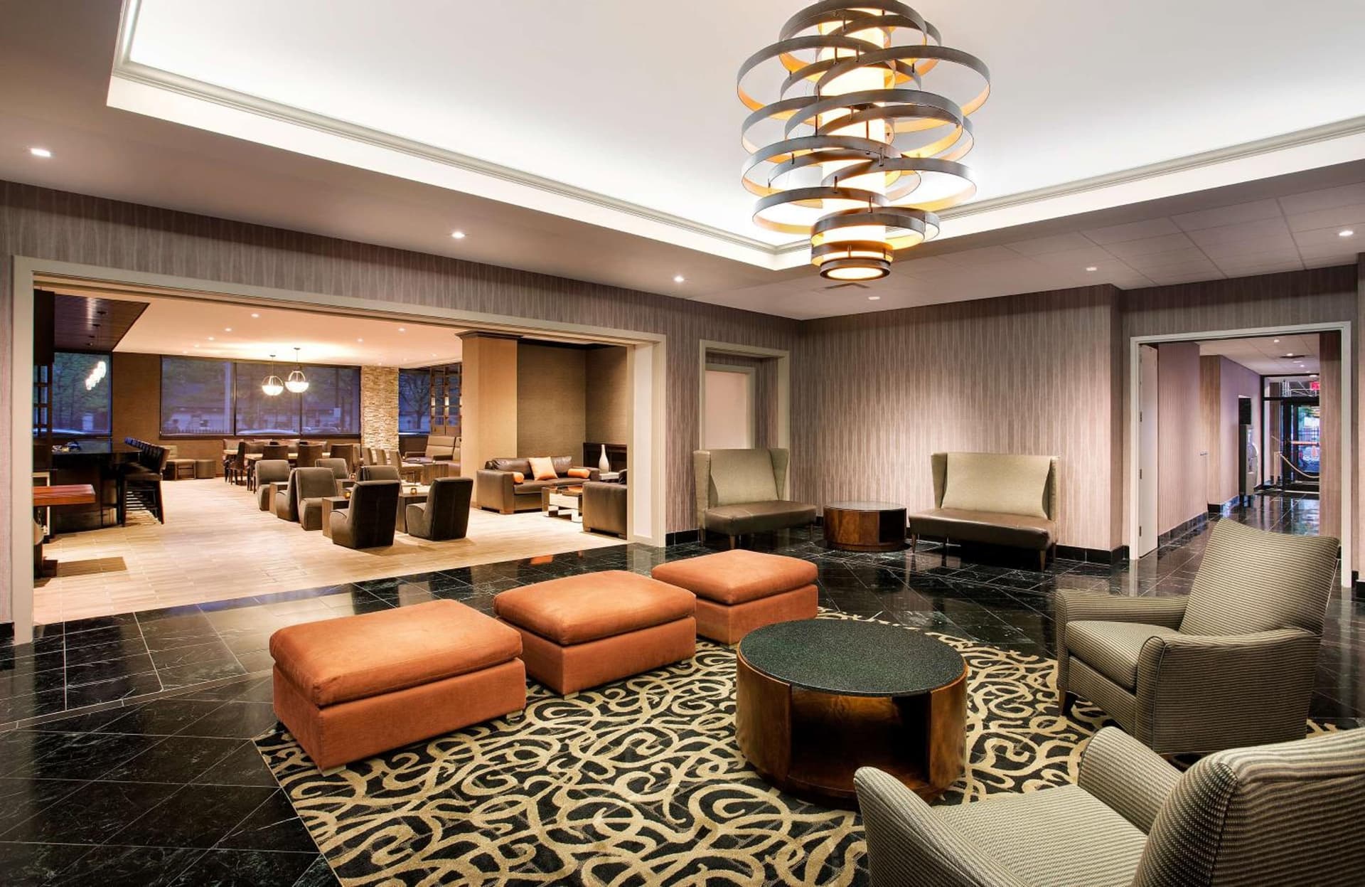 DoubleTree by Hilton Hotel & Suites Jersey City interior in Jersey City, NJ — gallery photo 2