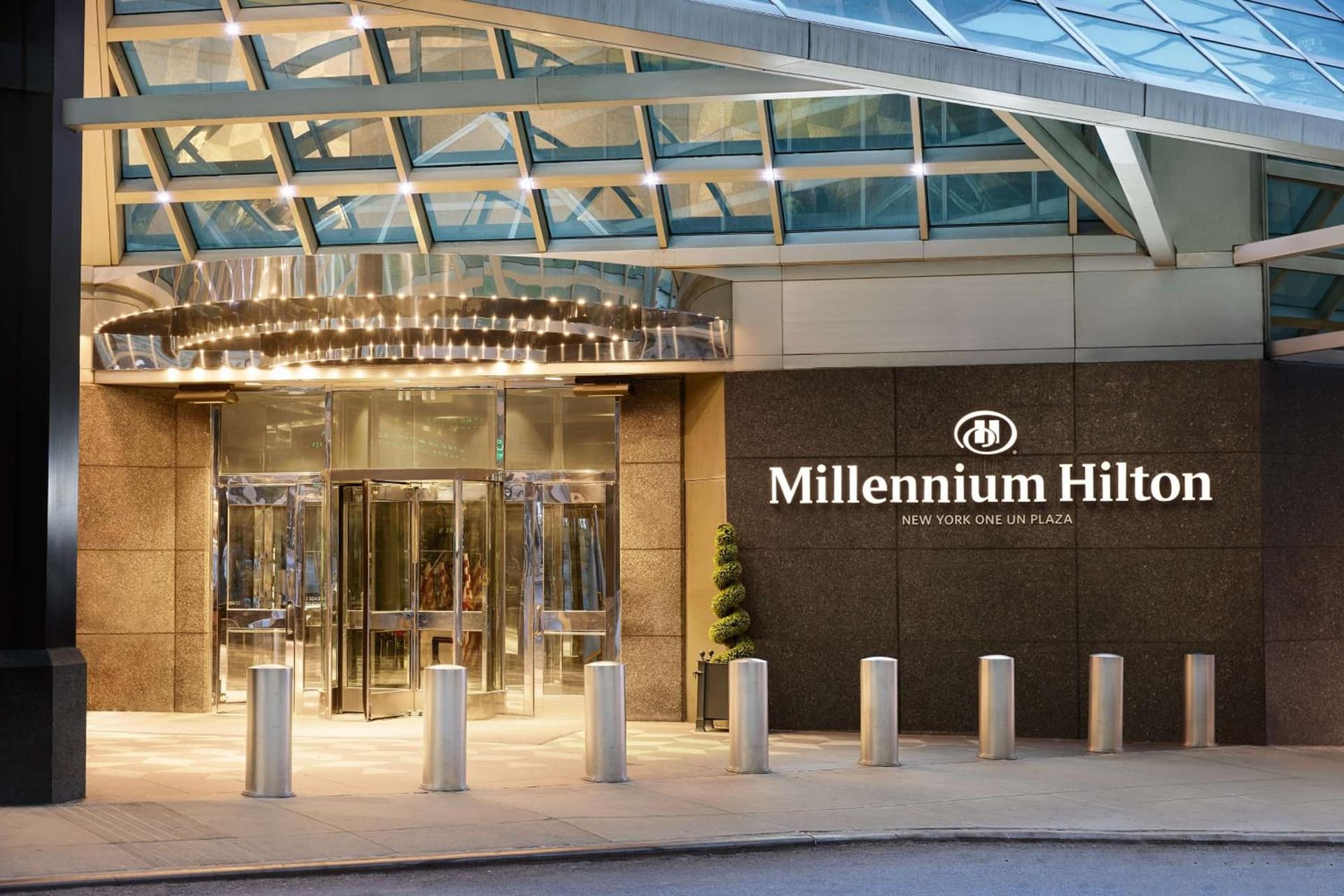 Millennium Hilton New York One UN Plaza exterior or lobby in New York, NY — main listing photo